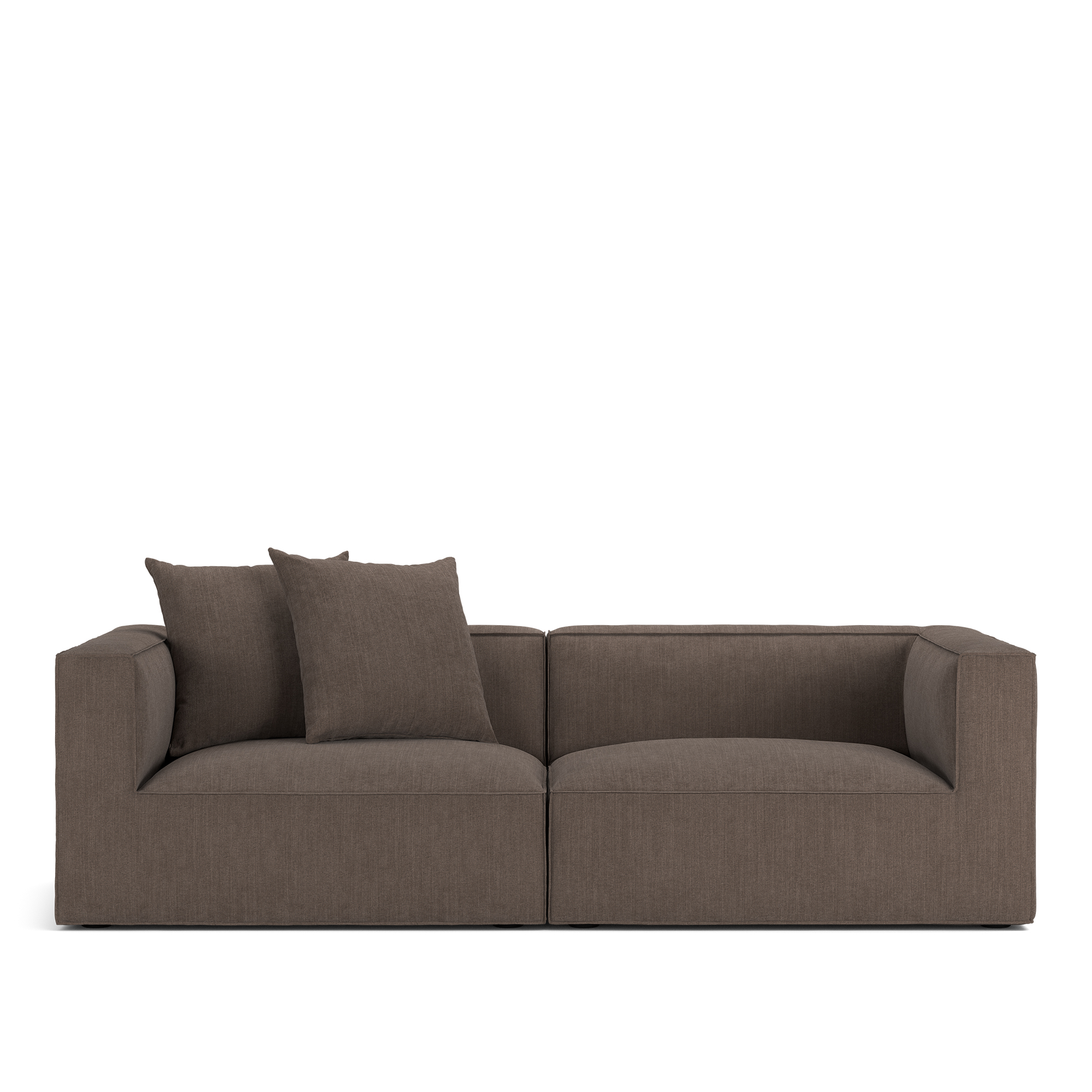 Länna Möbler - Famn 2,5-Seater Shadow Dark Brown - Soffor | Möbler - Soffor Och Dagbäddar - Soffor | Möbelexperten