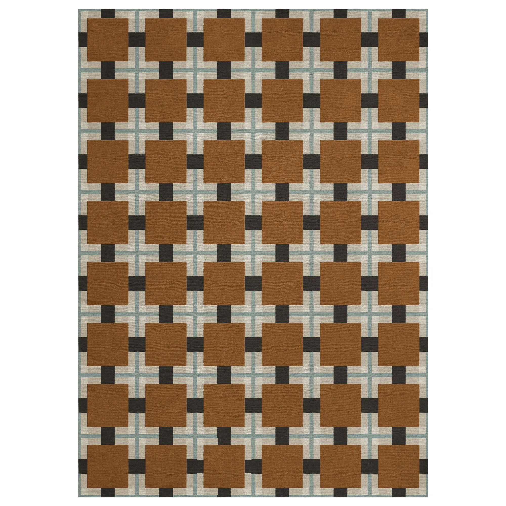 Evelina Kroon Wool Ochre Fields ullteppe