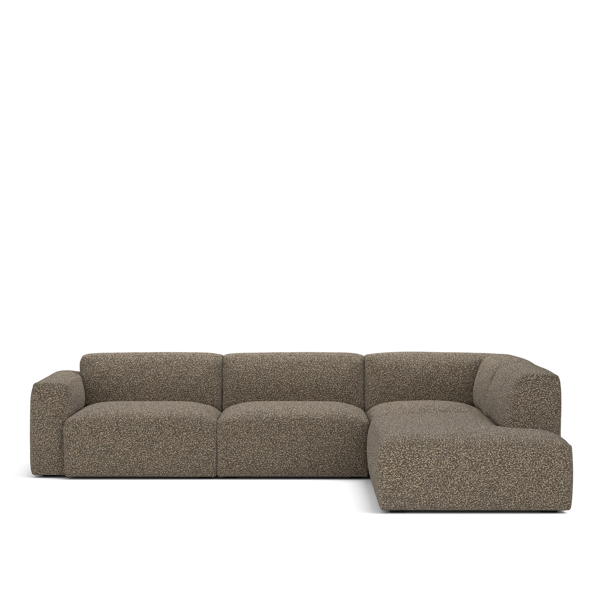 NOGA - Brick 4-Seater Corner Open End Right, Vellus 02 - Soffor