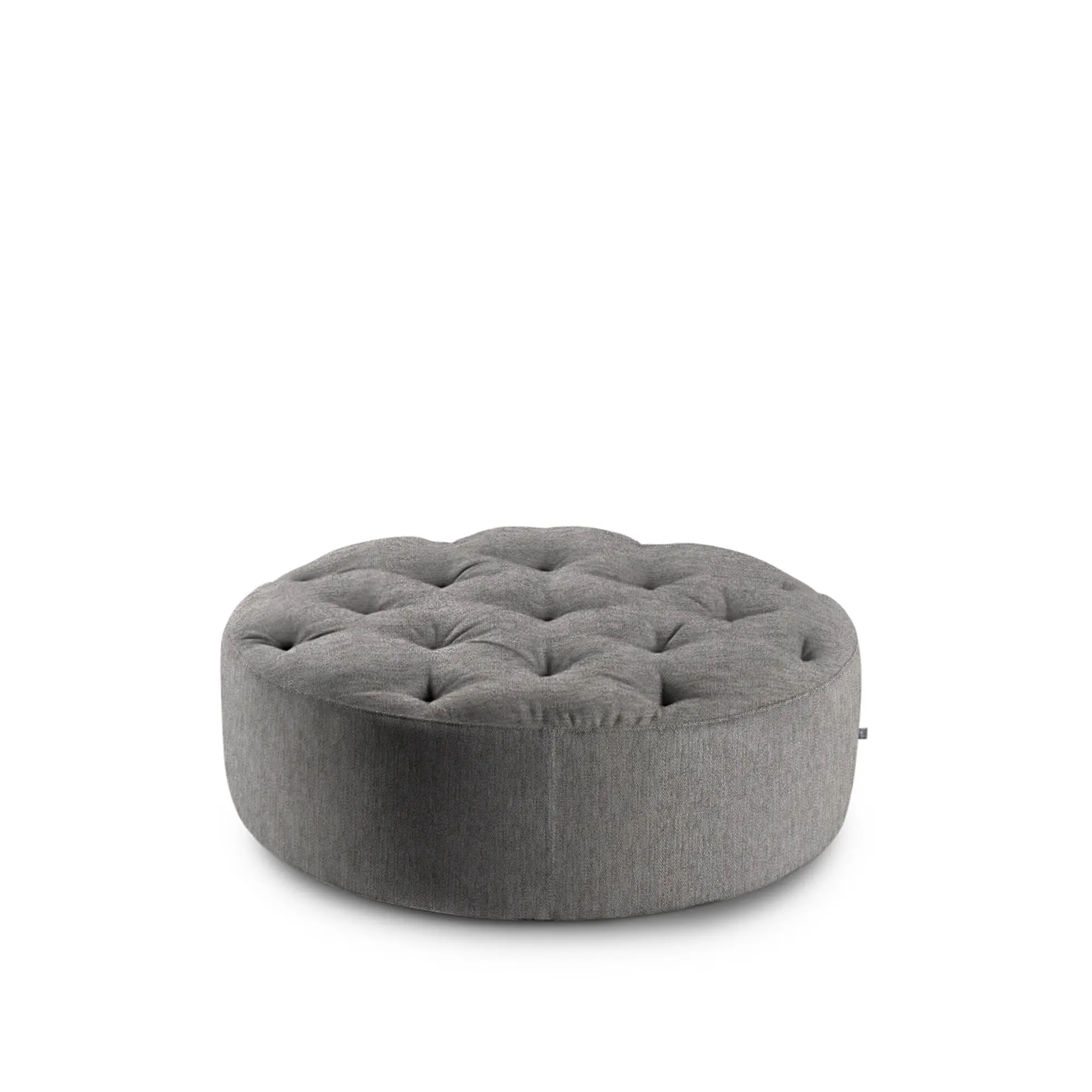 Wheel sittpuff flera knappar Ø 80 cm