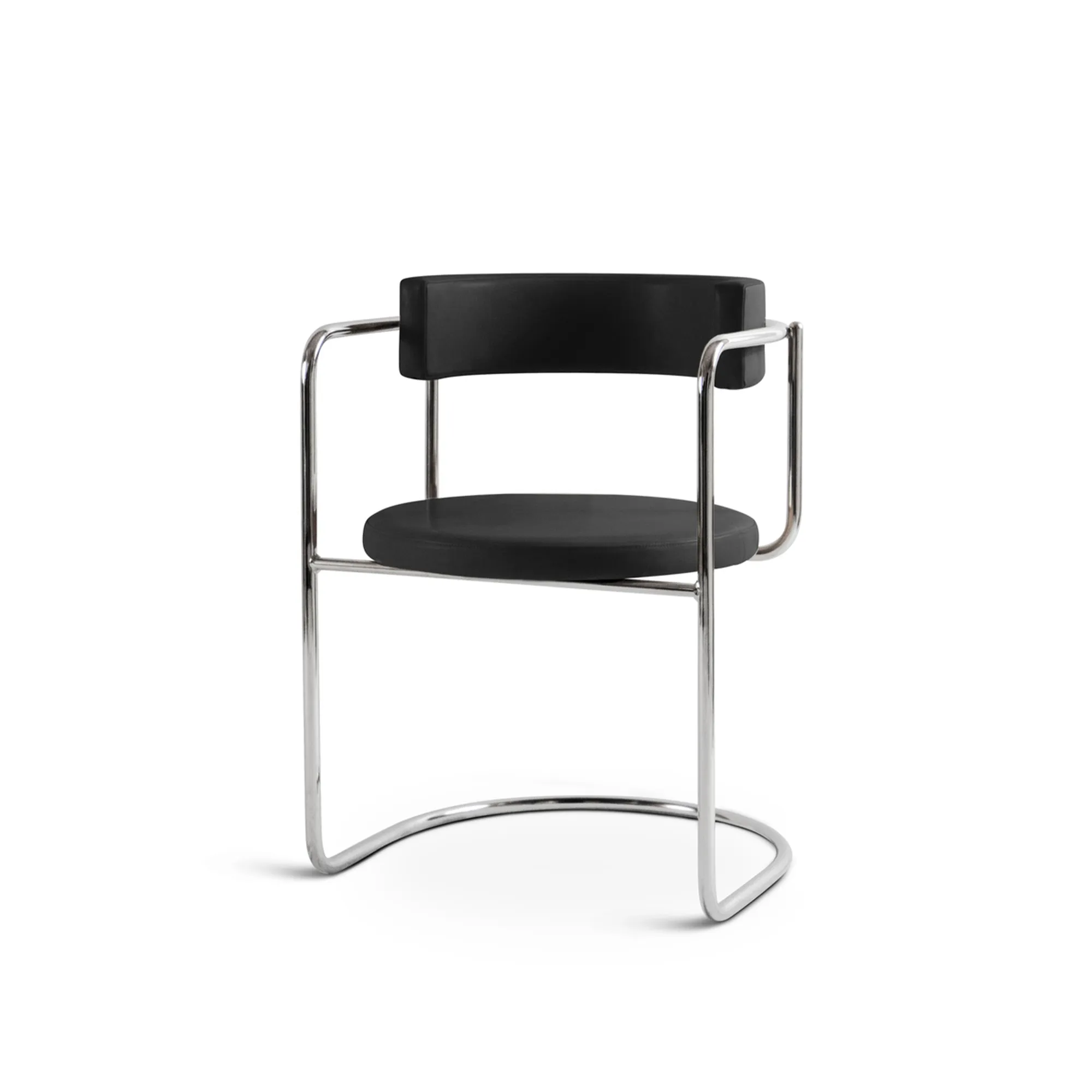 FF Cantilever Chair Cubic Chrome Legs