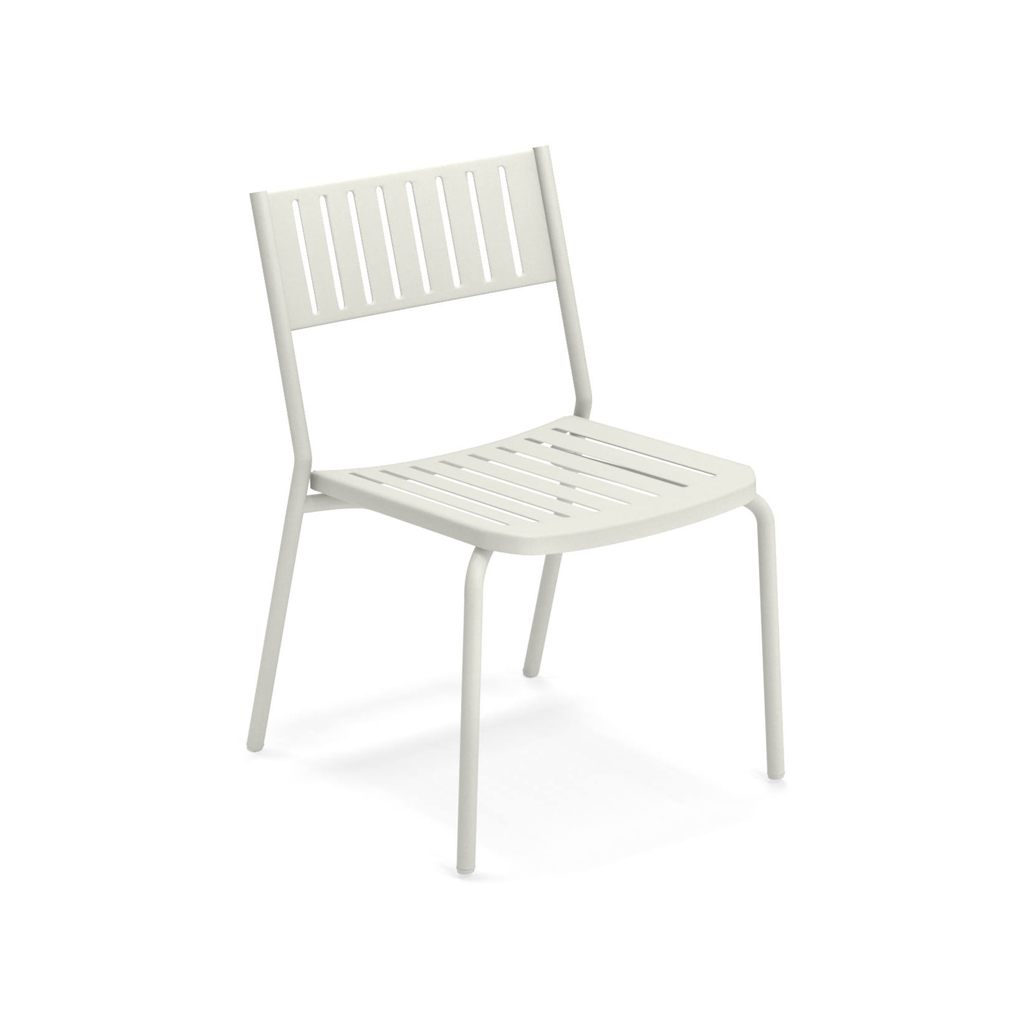 EMU - Bridge Chair White - Matstolar utomhus - Vit - Metall