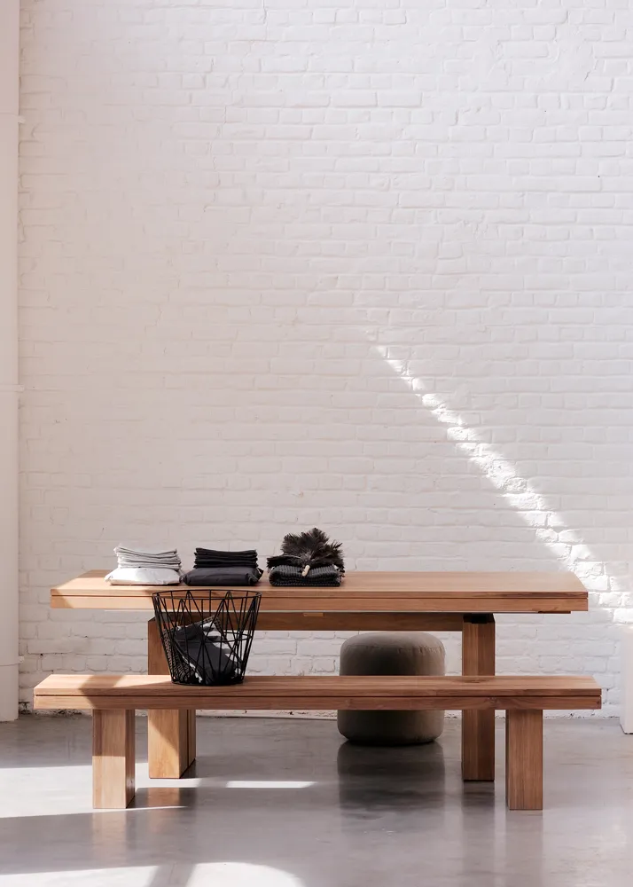 Double Extendable Dining Table