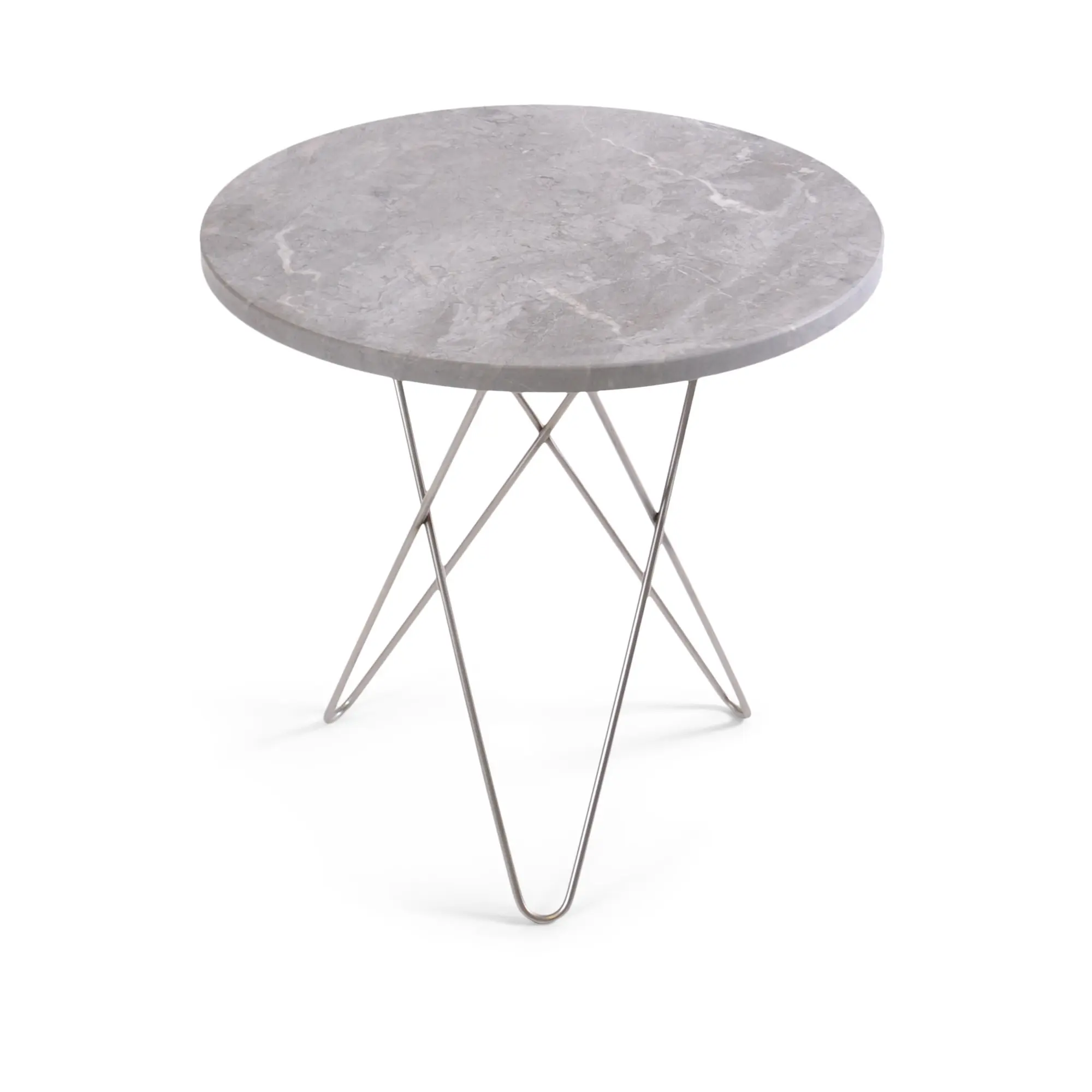 Tall Mini O Table - Marble