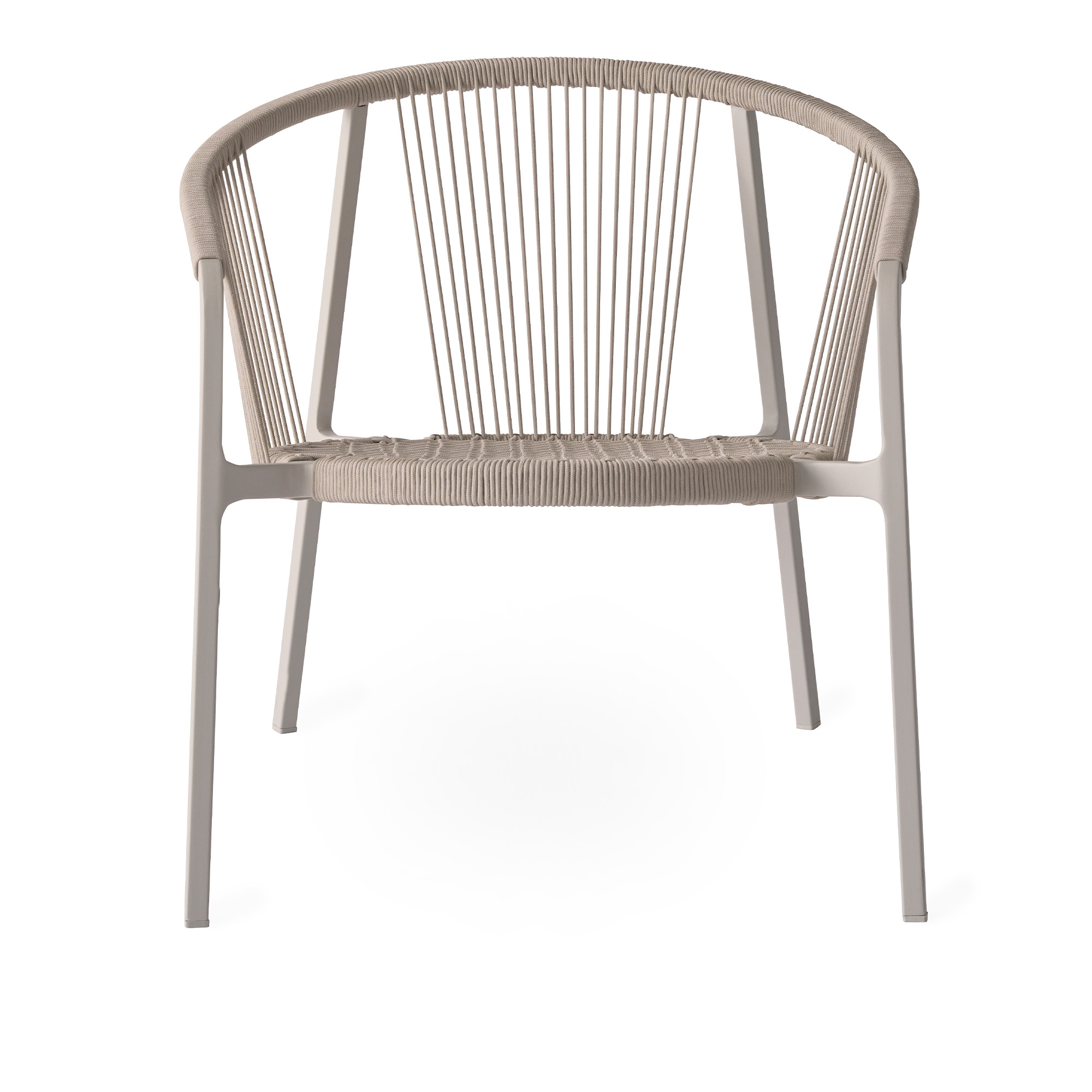 Vipp - Vipp712 lagrasse lounge fåtölj utan dyna - Fåtöljer utomhus - Beige | Utemöbler - Loungemöbler - Fåtöljer Utomhus | Möbelexperten