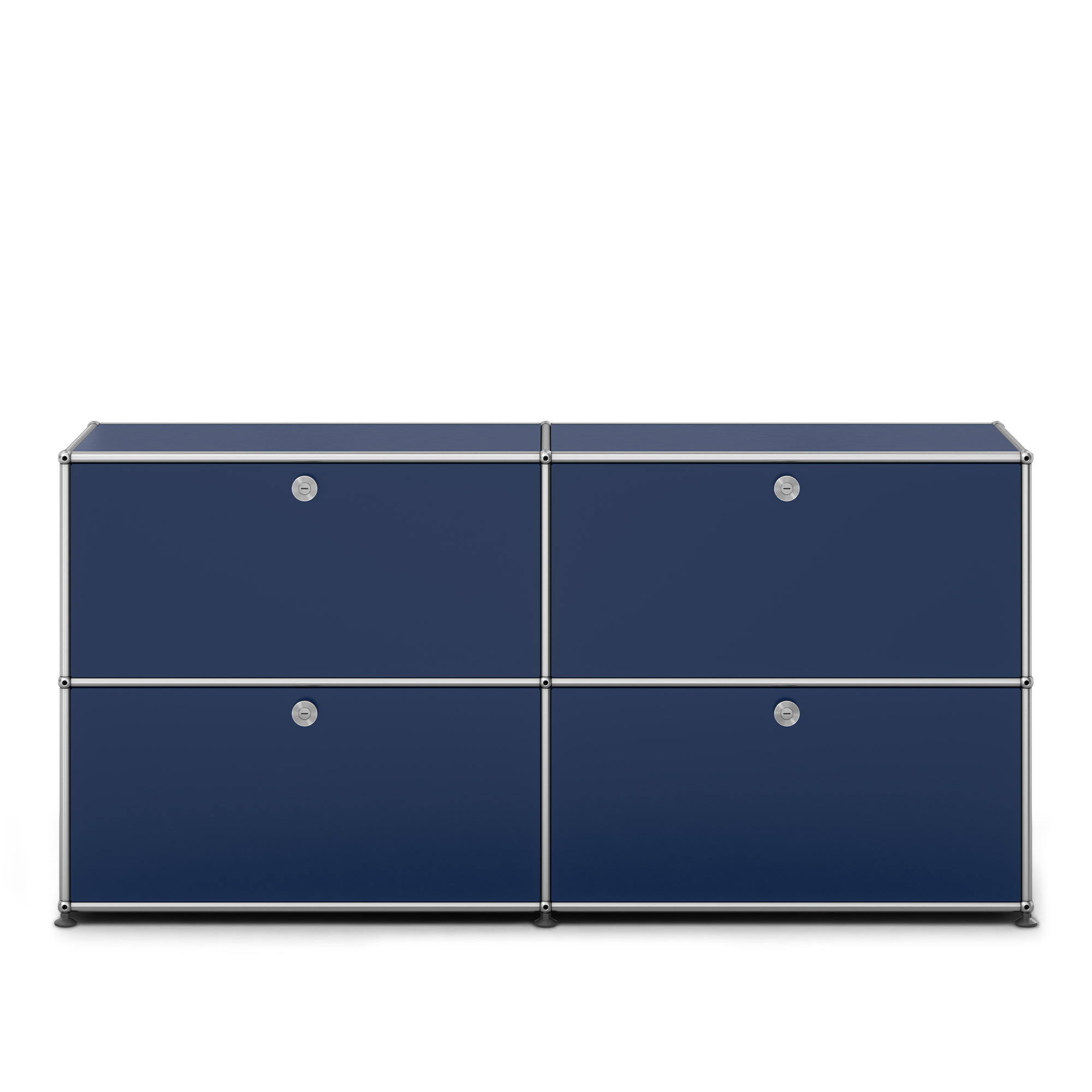 USM - USM Haller Sideboard E2 Steel Blue - Sk&auml;nkar och sideboards - Fritz Haller & Paul Sch&auml;rer - Bl&aring;