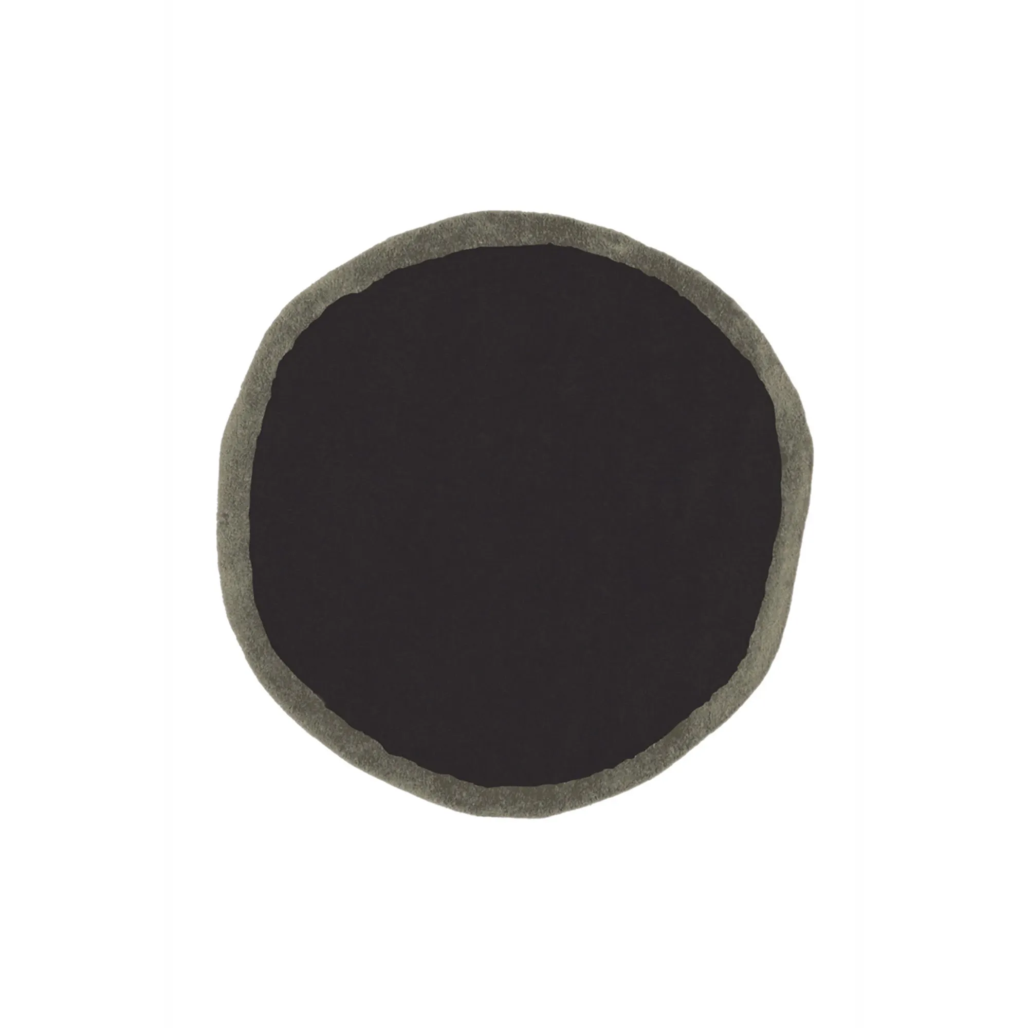 Aros Round Rug Green