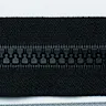 Black zippers