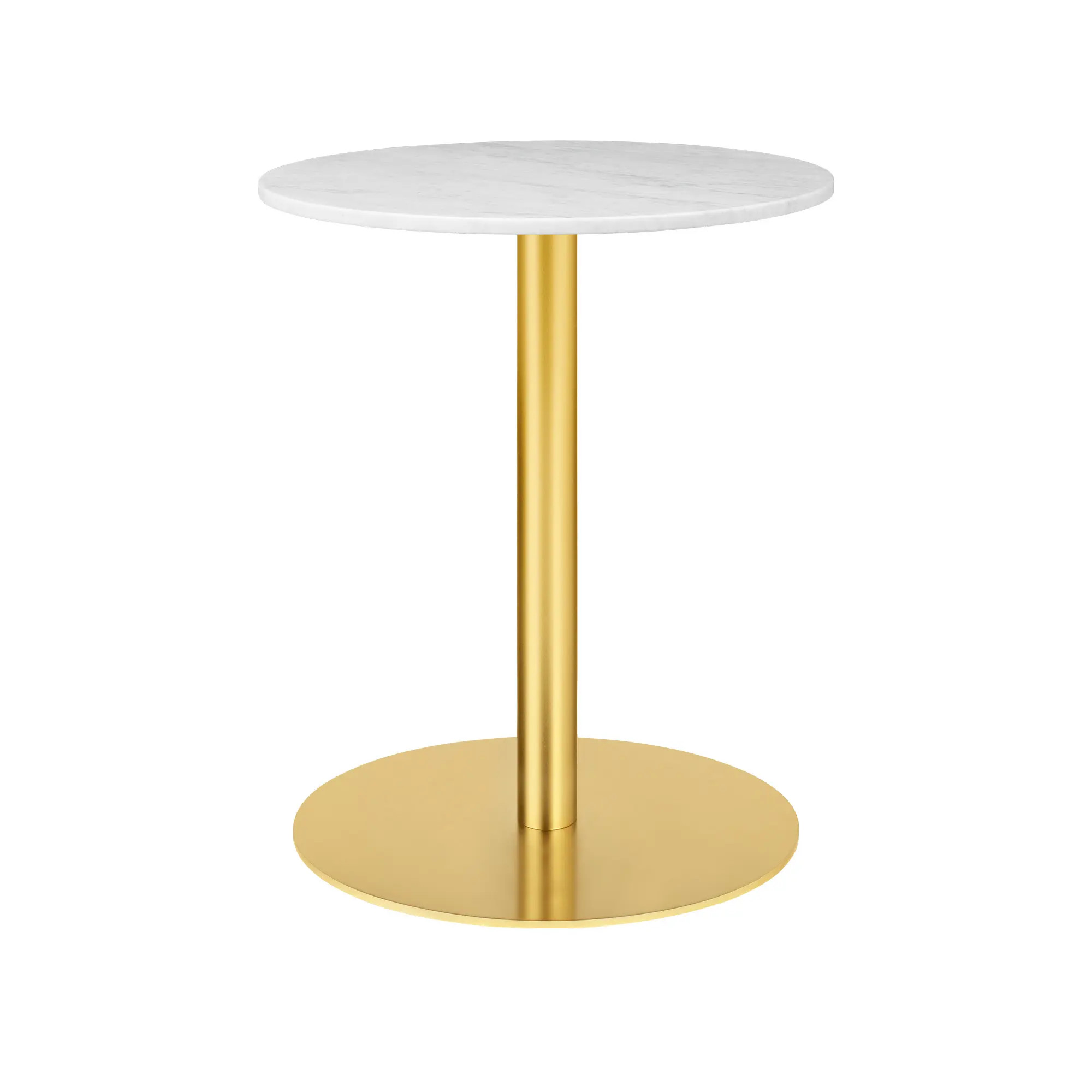 GUBI 1.0 matbord Ø60 cm mässing