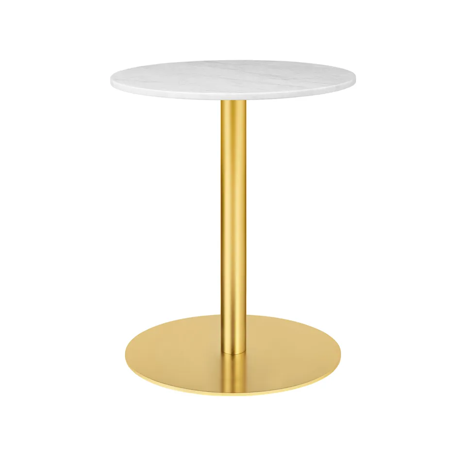 GUBI 1.0 matbord Ø60 cm mässing