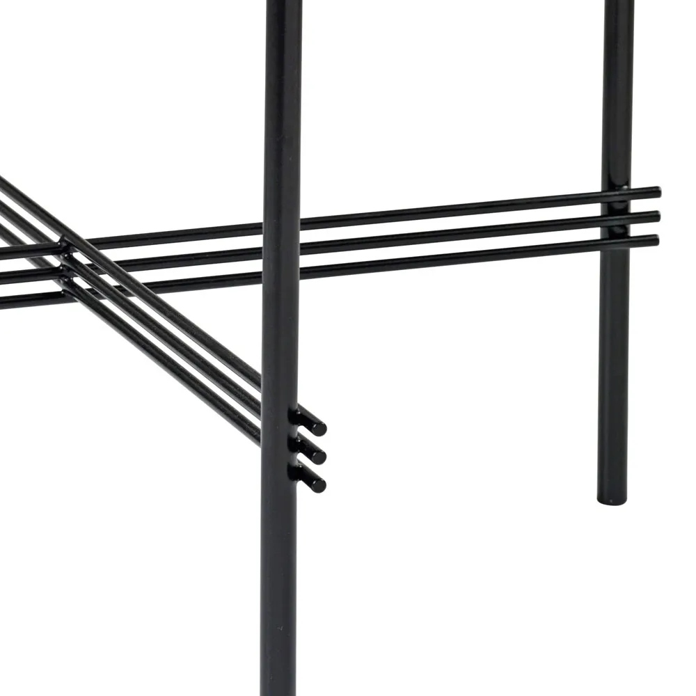 TS soffbord Ø55 cm svart