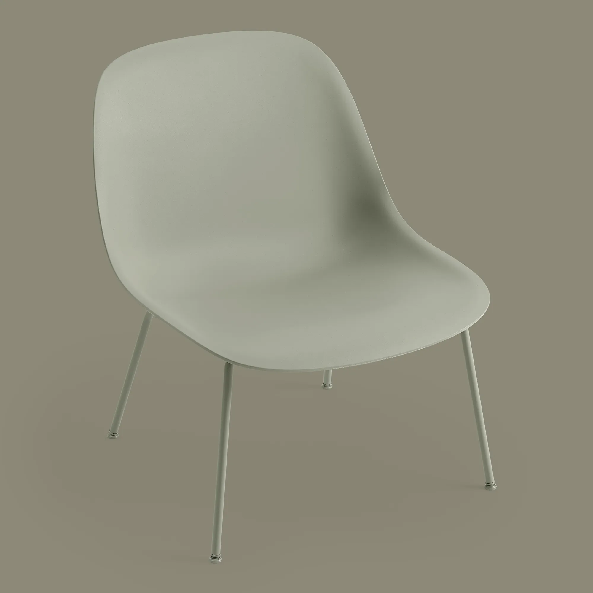 Fiber Lounge Chair Tube Base
