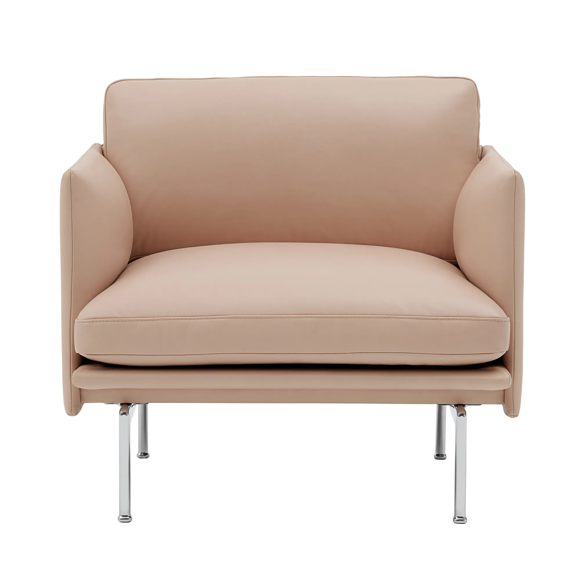 Outline Studio Chair / Polished Aluminium Base