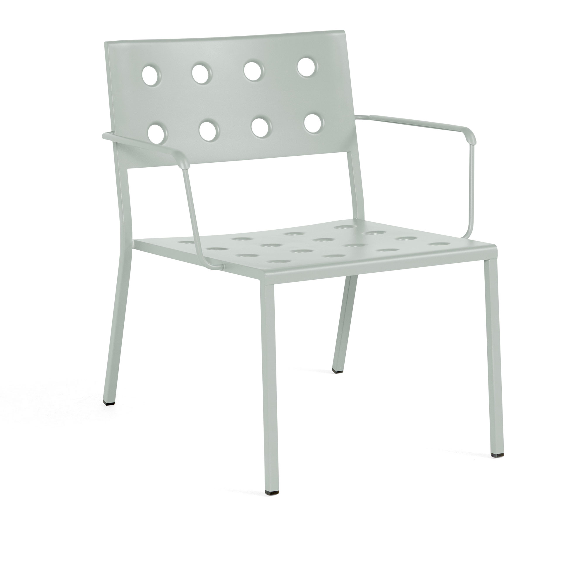 HAY - Balcony Lounge Armchair - Desert green - Loungestolar - Ronan & Erwan Bouroullec - Grön - Metall
