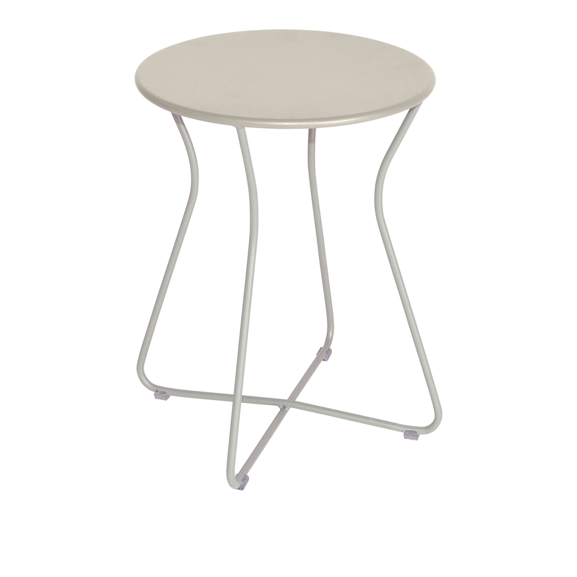 Fermob - Cocotte Stool Clay Grey - Utomhuspallar och puffar - Studio Fermob - Gr&aring; - Metall
