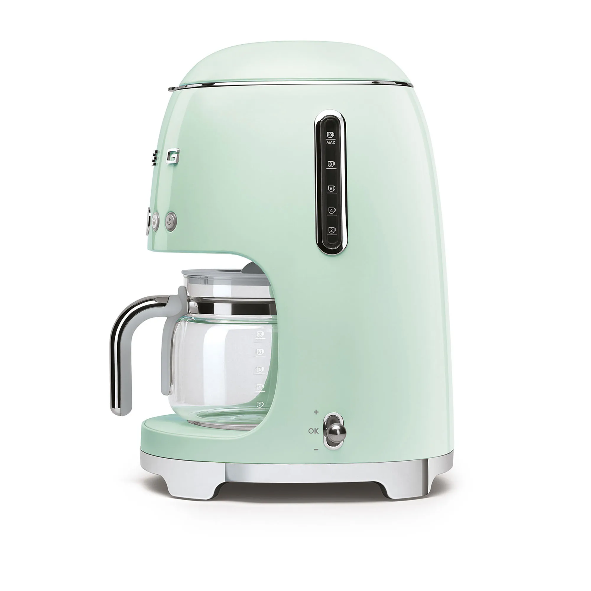 Smeg Drip Coffee Machine Pastel Green