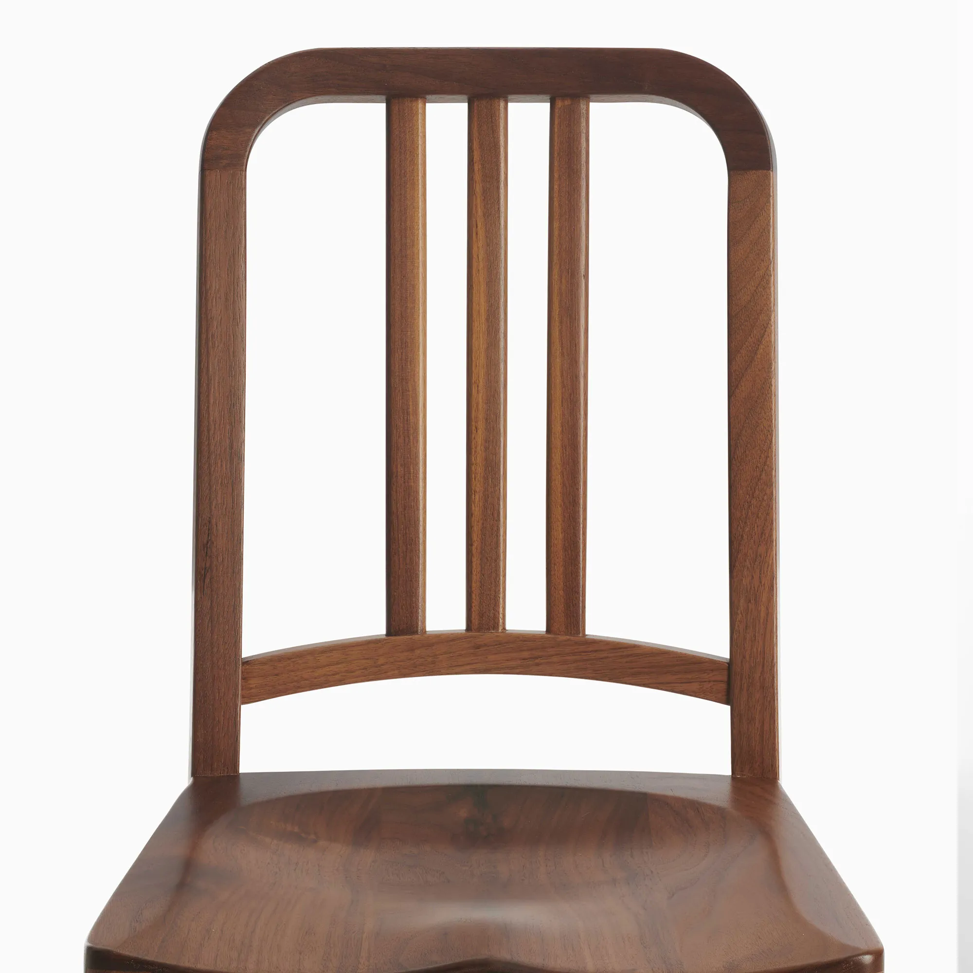 Navy Wood Chair
