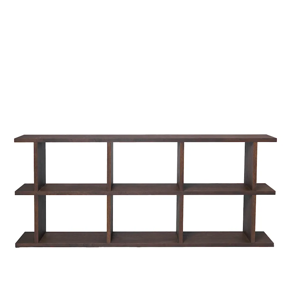 Kona bokhylla 3 x 2 hyllplan