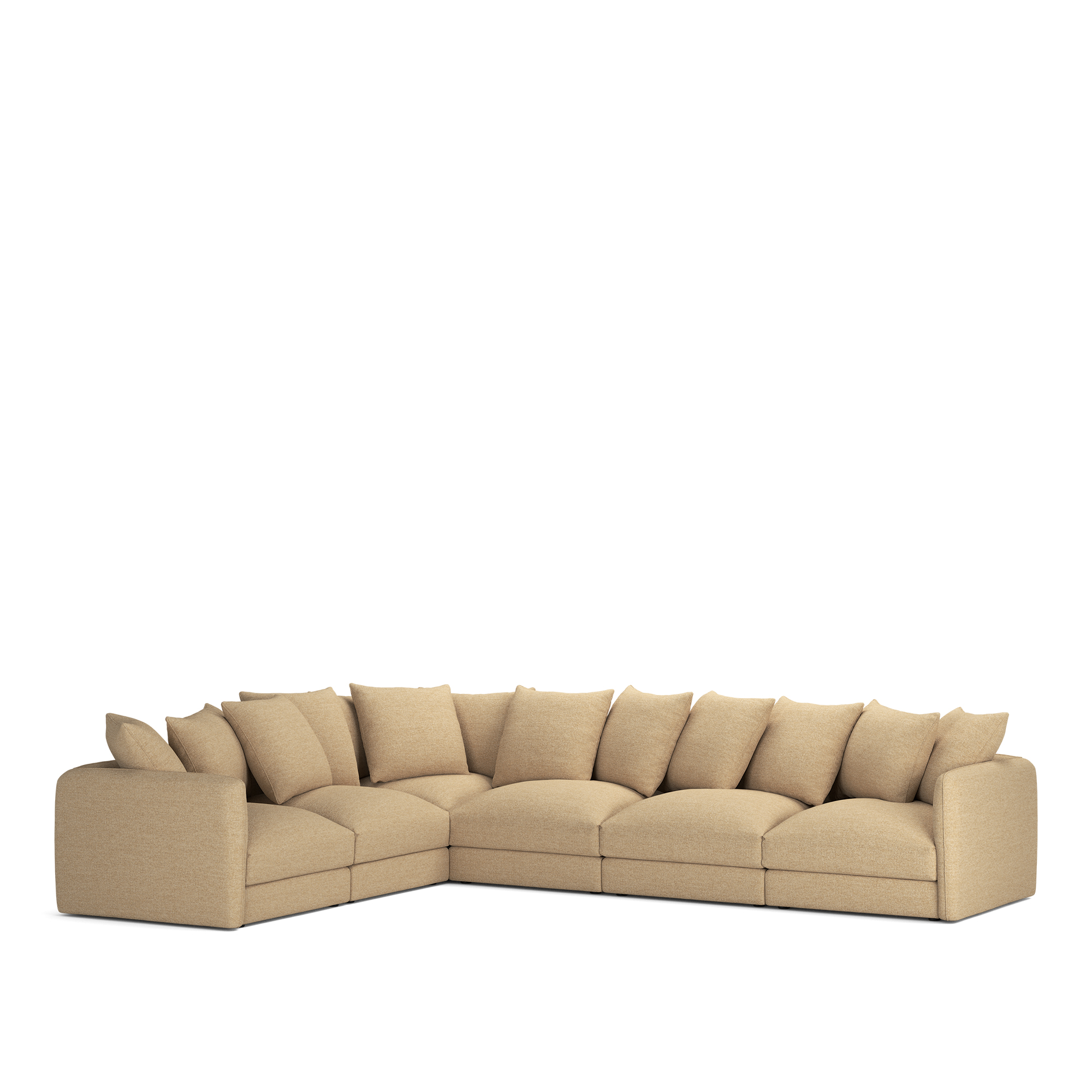 NOGA - Pavarotti 6-Seater Corner Lucinasco 03 Fixed Upholstery - Soffor
