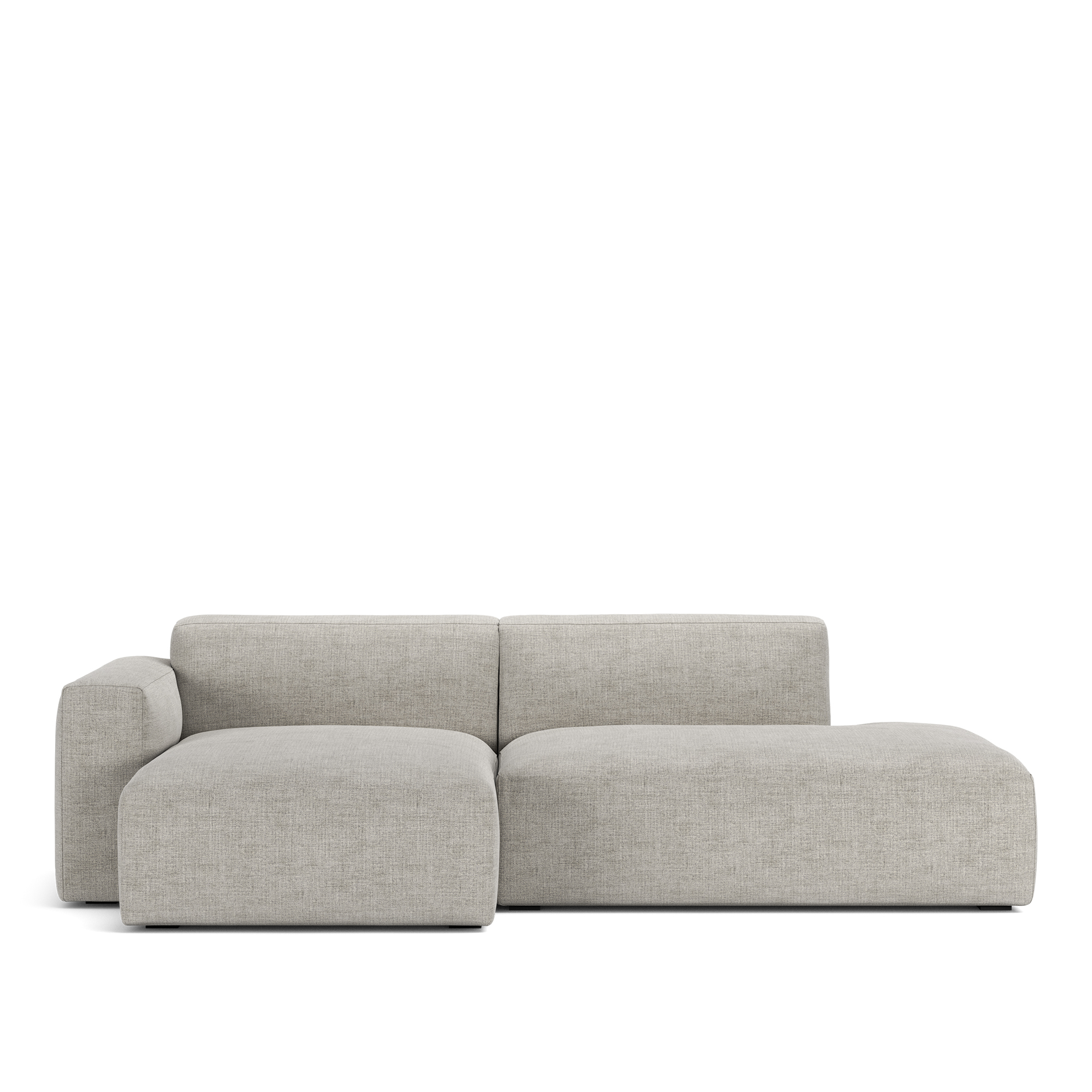 NOGA - Brick 2-Seater Chaise Lounge Open End Right Sienna 103 Fixed Upholstery - Soffor