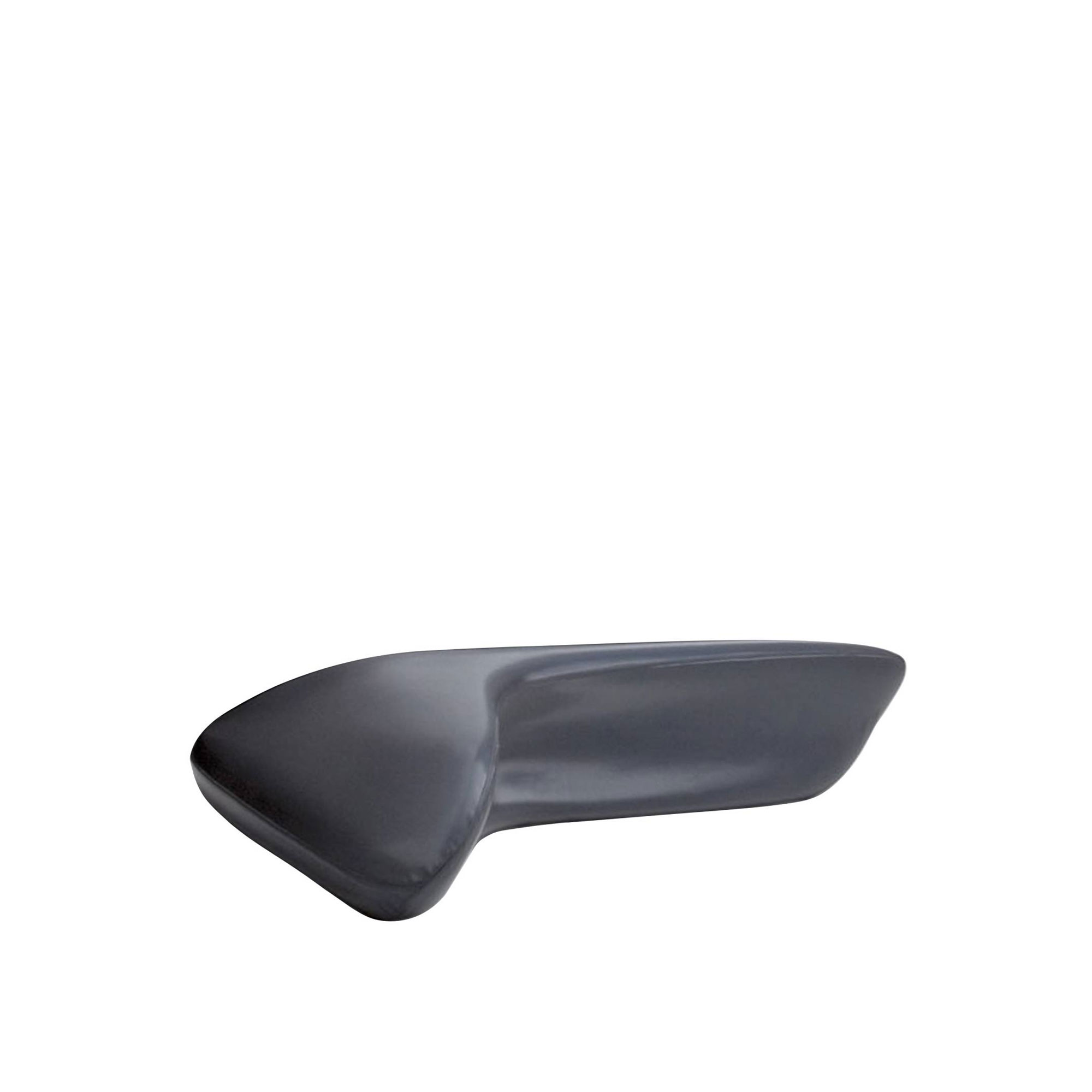 B&B Italia - Moon System Ottoman, Tyg: Kat. Lora - Lora - 153 - Fotpallar - Zaha Hadid - Grå - Metall/Textilmaterial