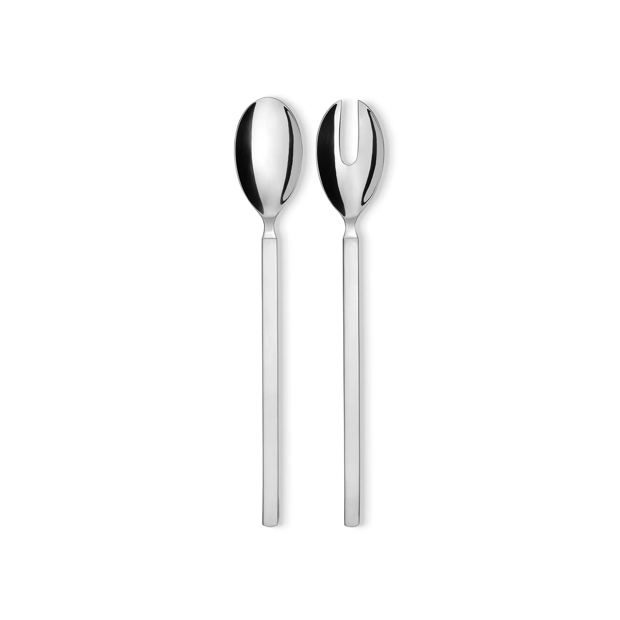 Alessi - Dry Salad set - Serveringsbestick - Achille Castiglioni | Servering - Bestick - Serveringsbestick | Möbelexperten