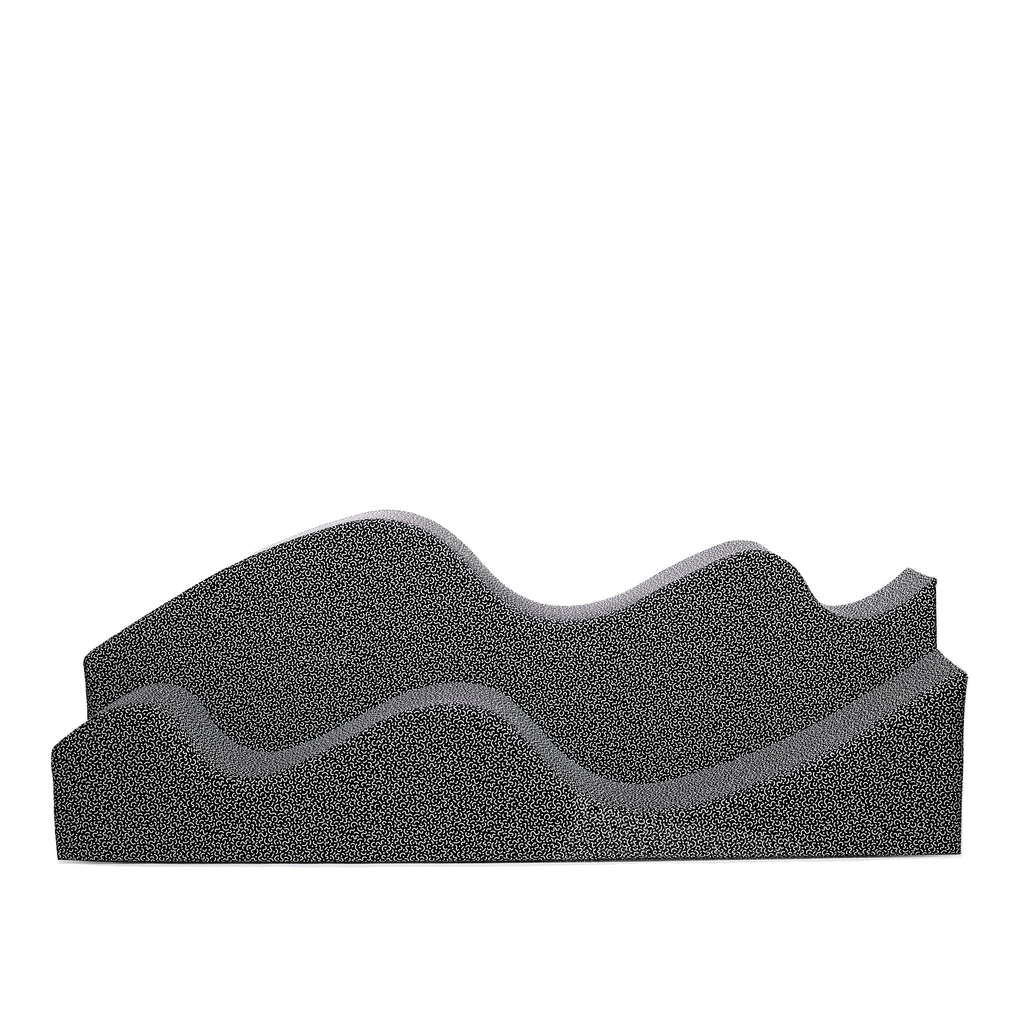 Poltronova - Superonda Special Sofa No-Stop - Soffor - Archizoom Associati - Svart