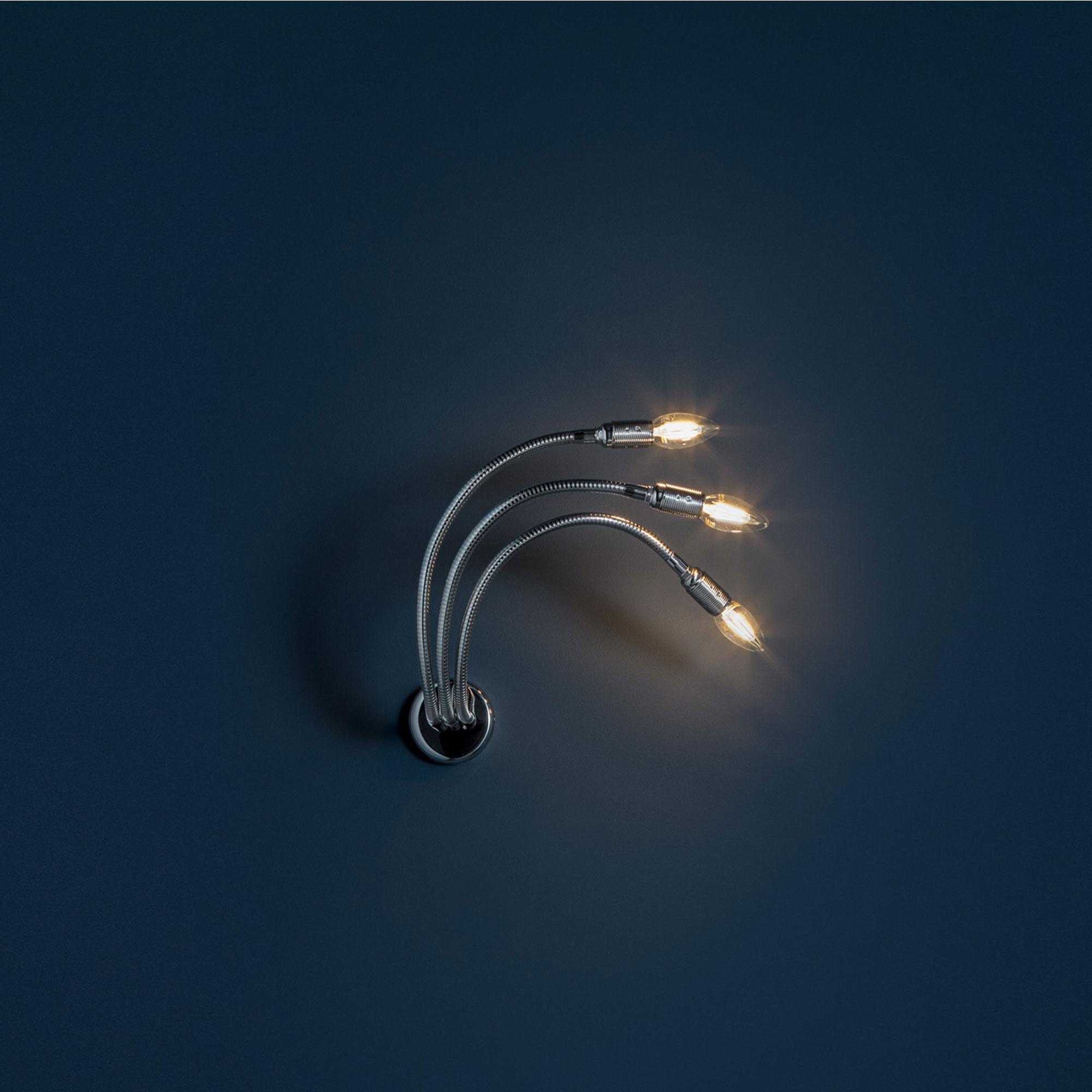 Catellani & Smith - Turciù - Vägglampa 3, Mässing - Vägglampor - Enzo Catellani - Guld