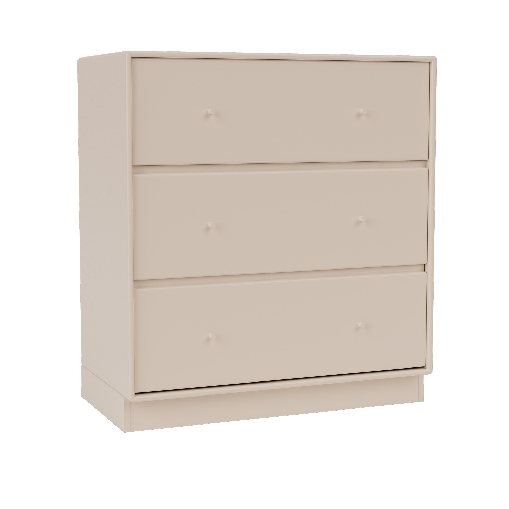 Montana - Carry Dresser 168-Clay 07 Plinth 7 cm - Byråer - Peter J. Lassen - Beige - Trä | Möbler - Förvaring Och Hyllor - Byråer | Möbelexperten