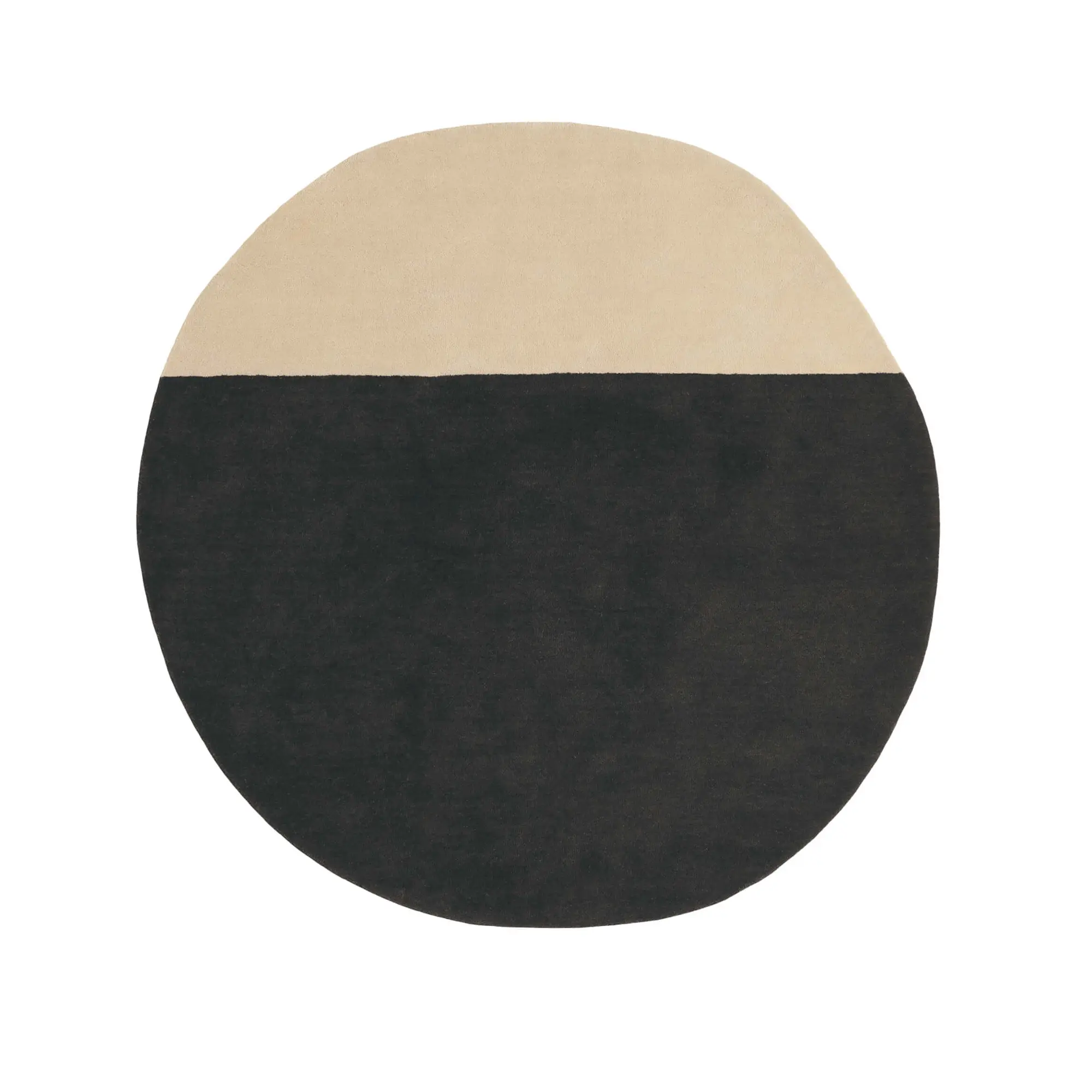 Pearls Rug Black