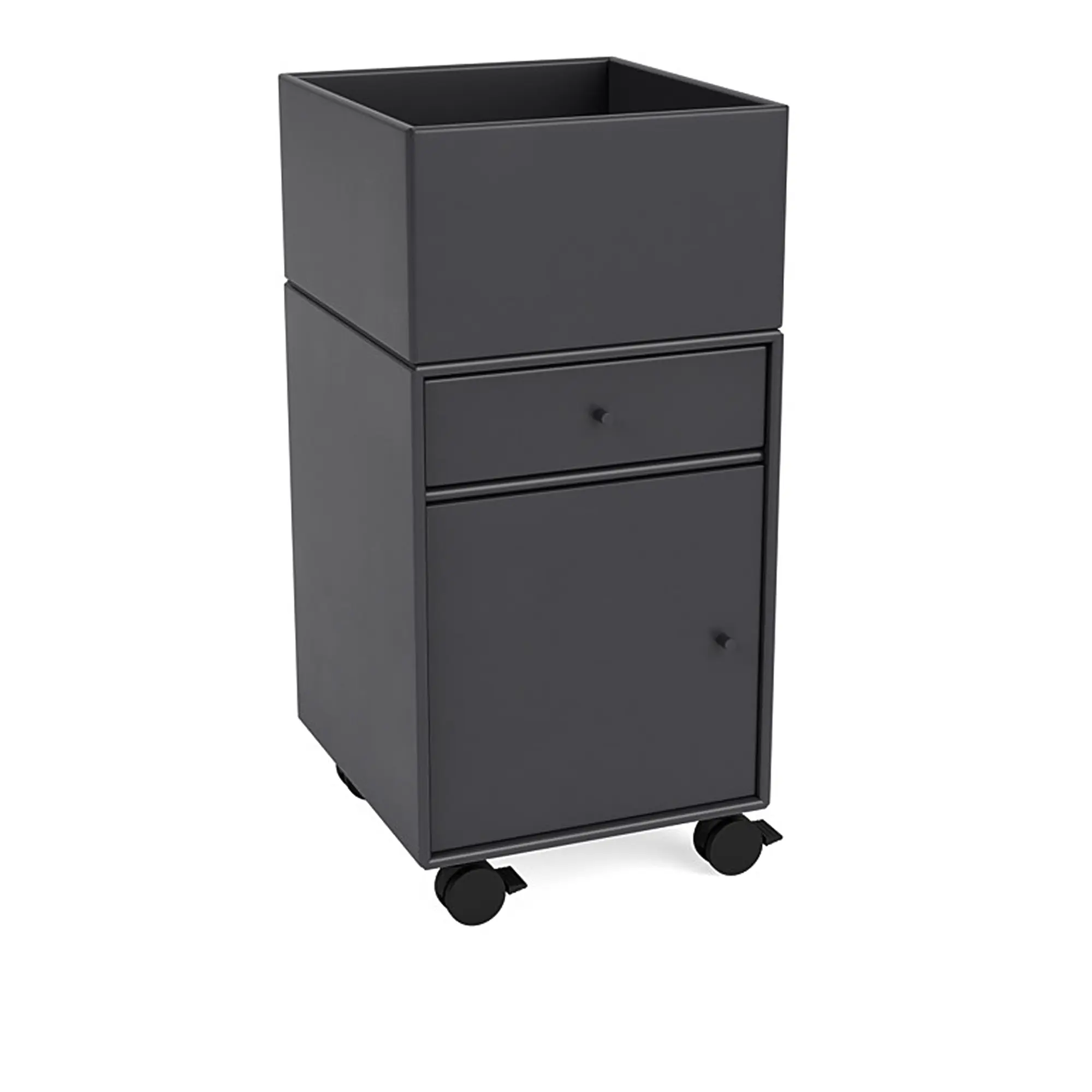 Runner Office Unit On Castors - Anthracite