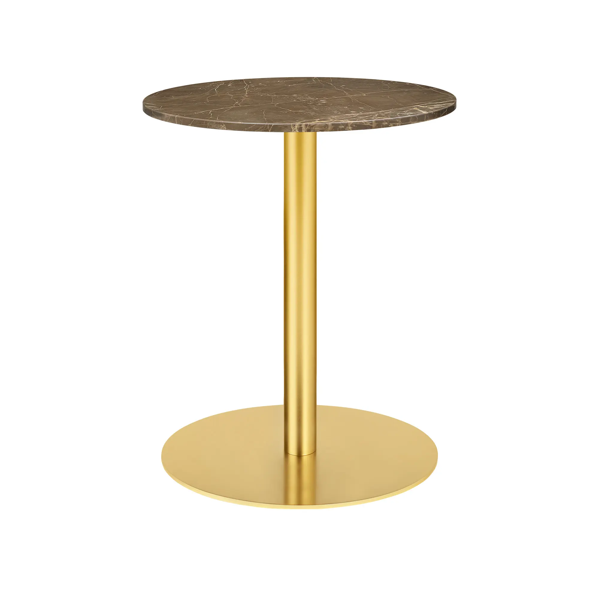 GUBI 1.0 matbord Ø60 cm mässing