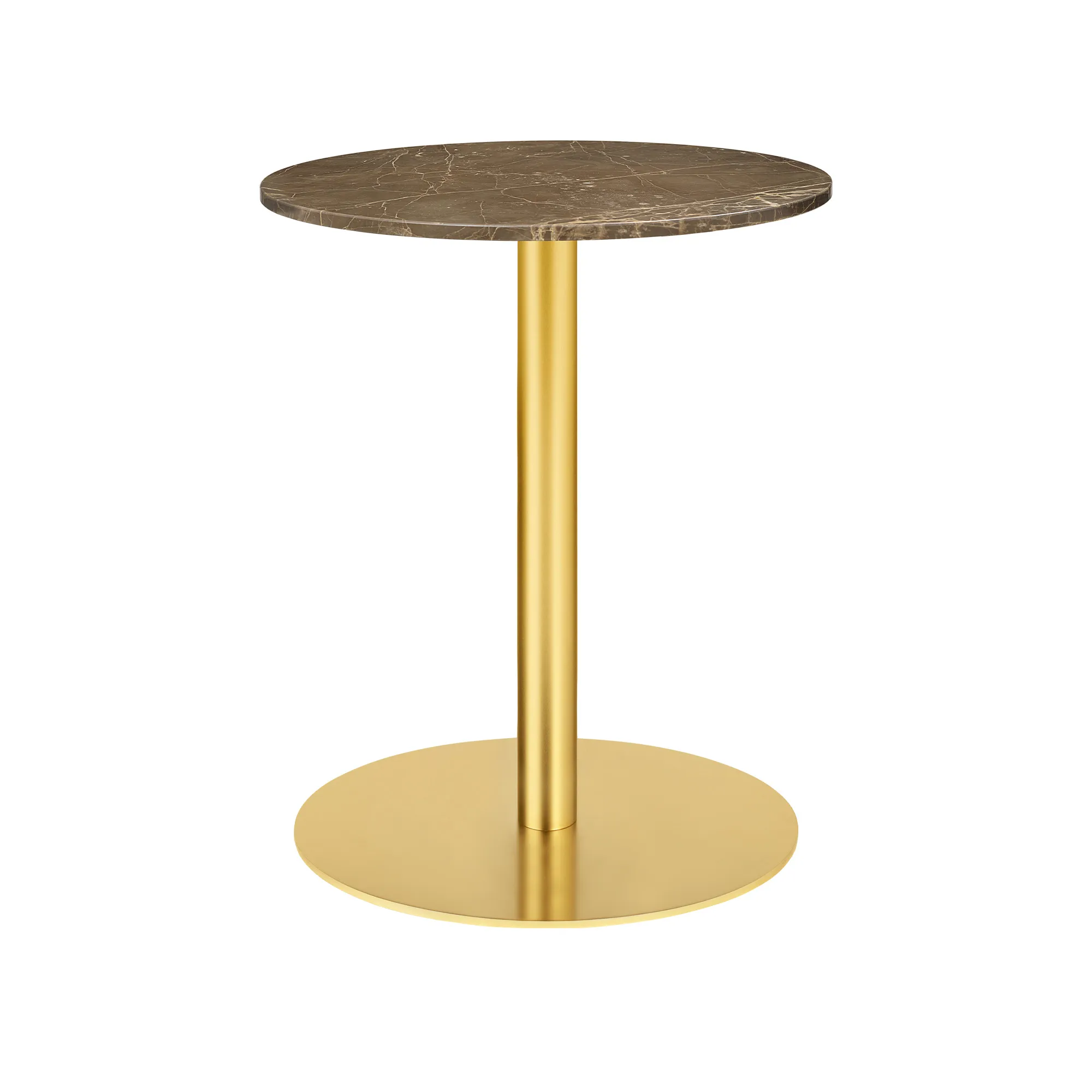 GUBI 1.0 matbord Ø60 cm mässing