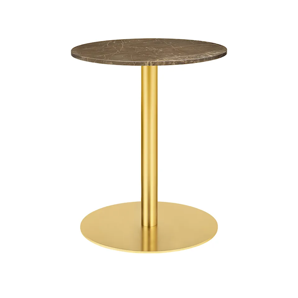 GUBI 1.0 matbord Ø60 cm mässing