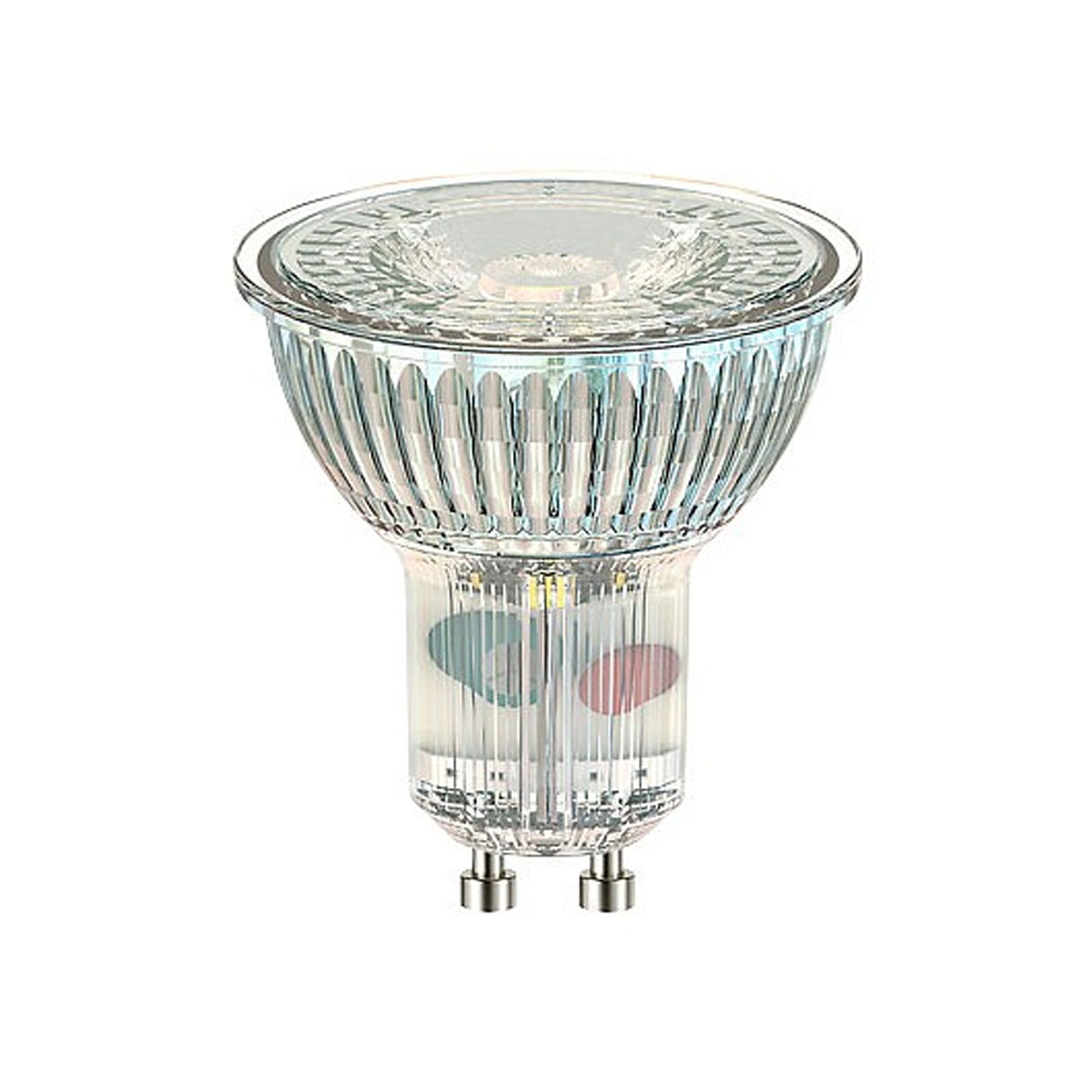 Airam - LED Ljuskälla GU10 2,4W 230lm 2800K Dimbar 2-pack klar - LED-lampor - Transparent | Belysning - Ljuskällor - Led-lampor | Möbelexperten