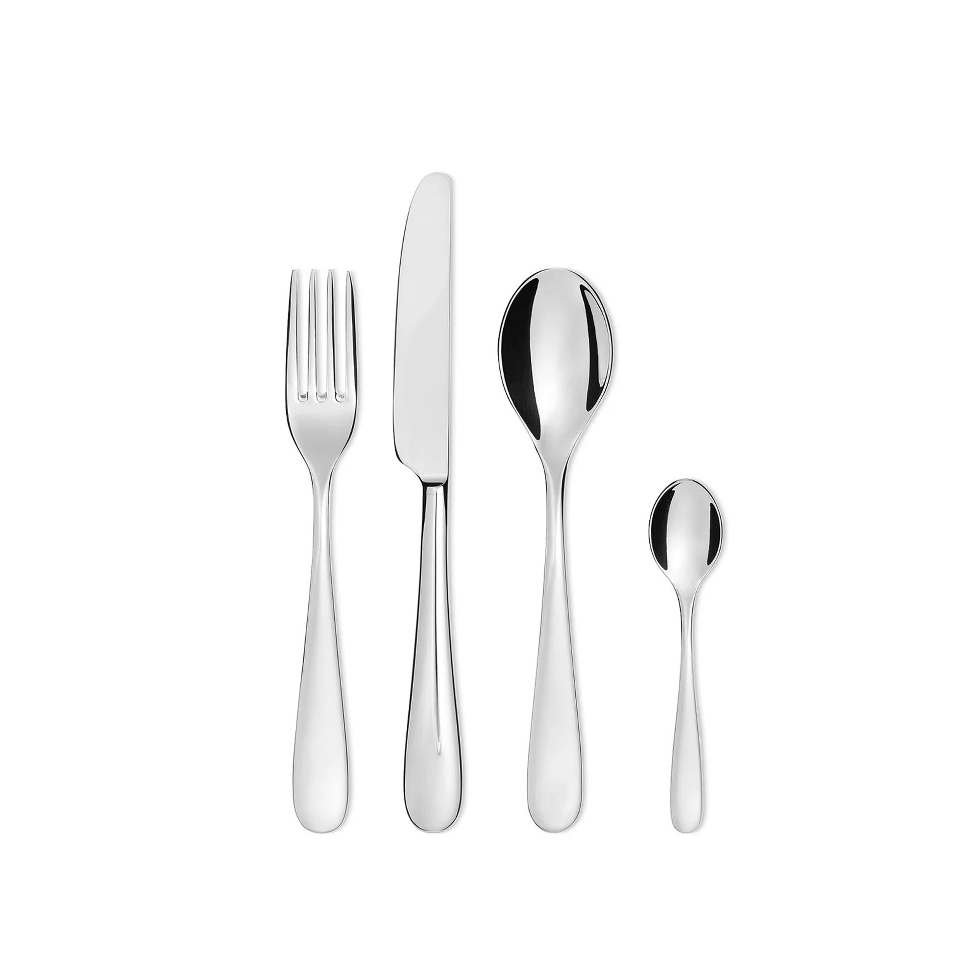 Alessi - Nuovo Milano 24 Pc Cutlery set - Bestickset - Ettore Sottsass,Alberto Gozzi | Servering - Bestick - Bestickset | Möbelexperten