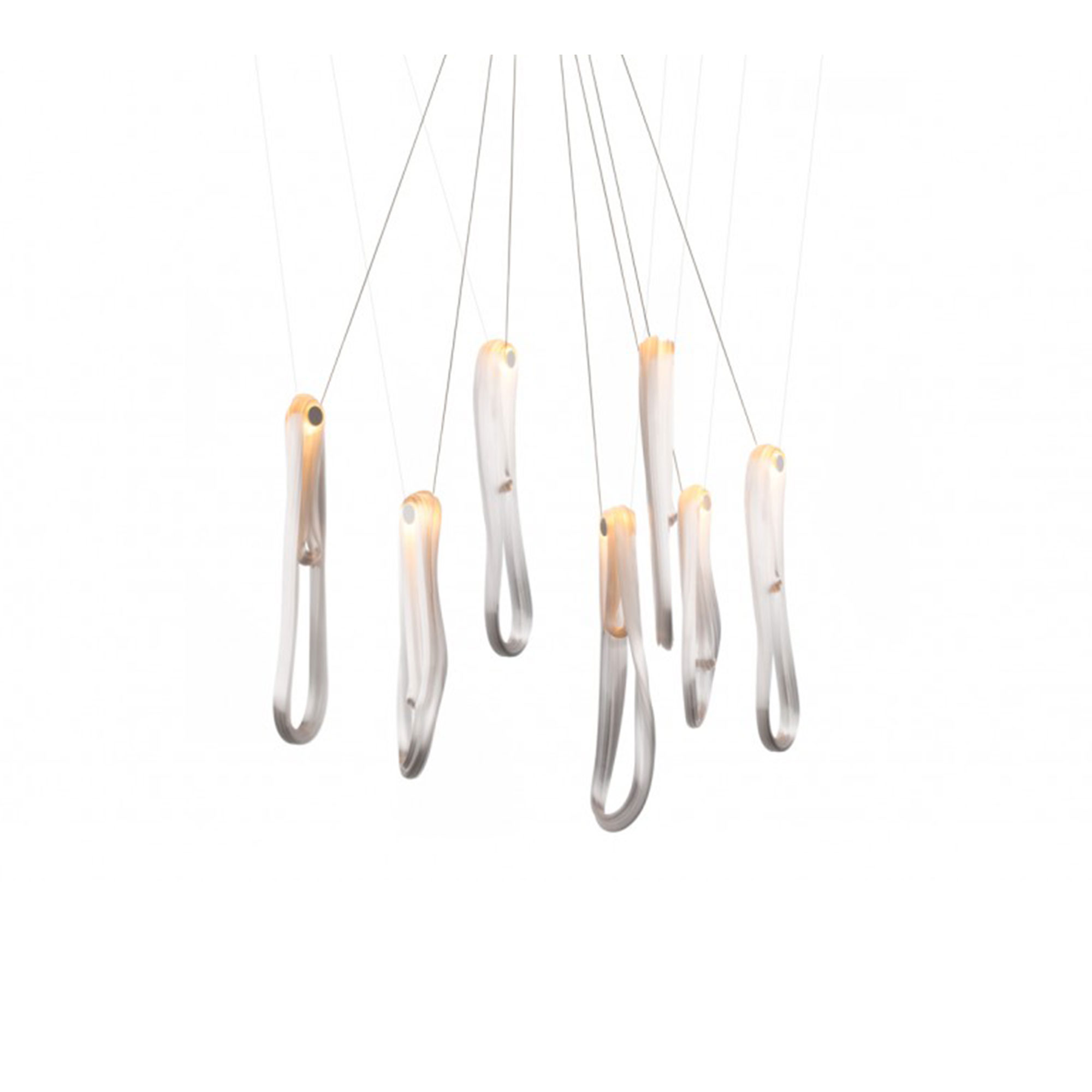 Bocci - 87.7 - Pendellampor - Omer Arbel - Vit