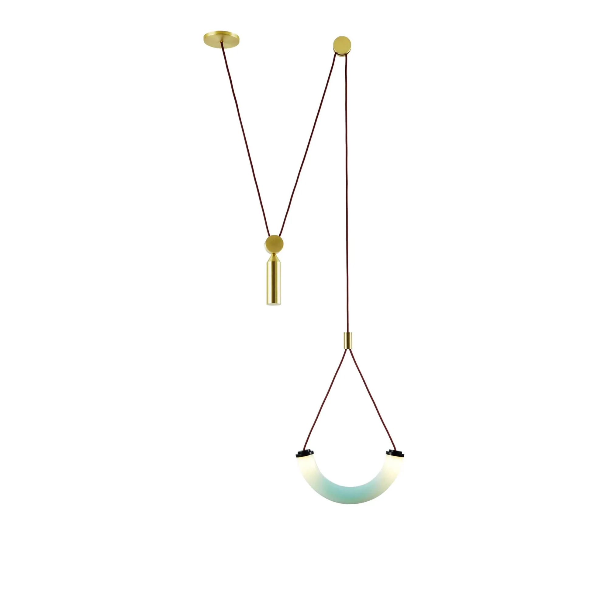 Shape Up Pendant Arc Celadon