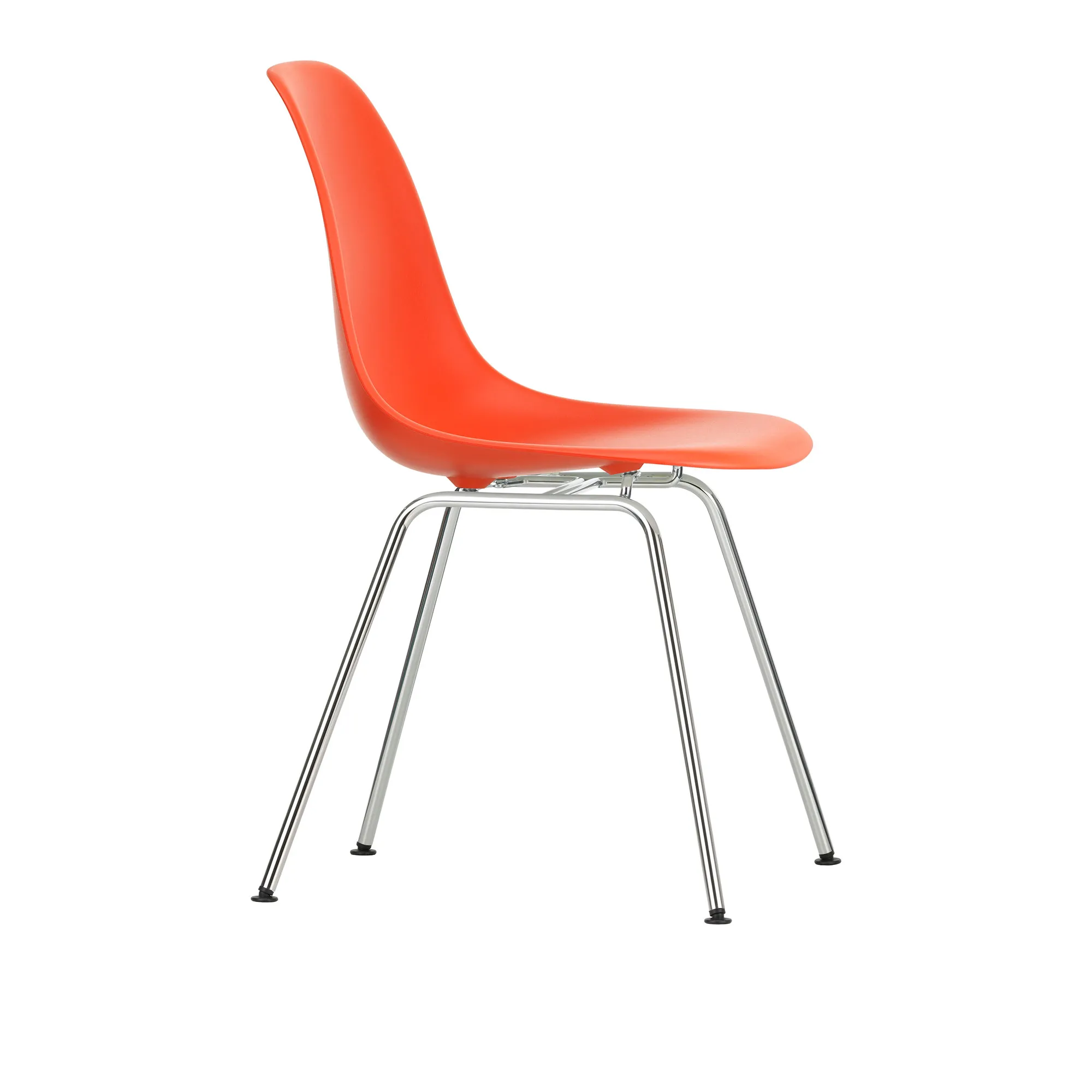 Eames RE Plastic Chair DSX stol Chrome