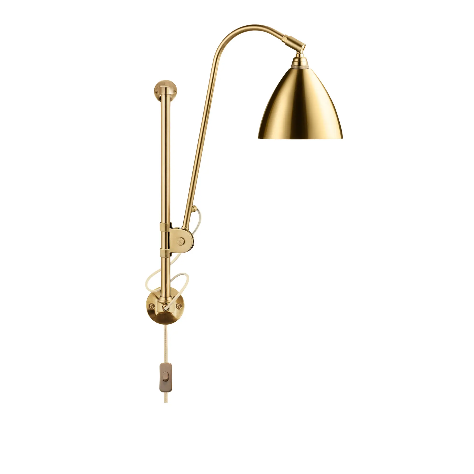 Bestlite BL5 vegglampe messing