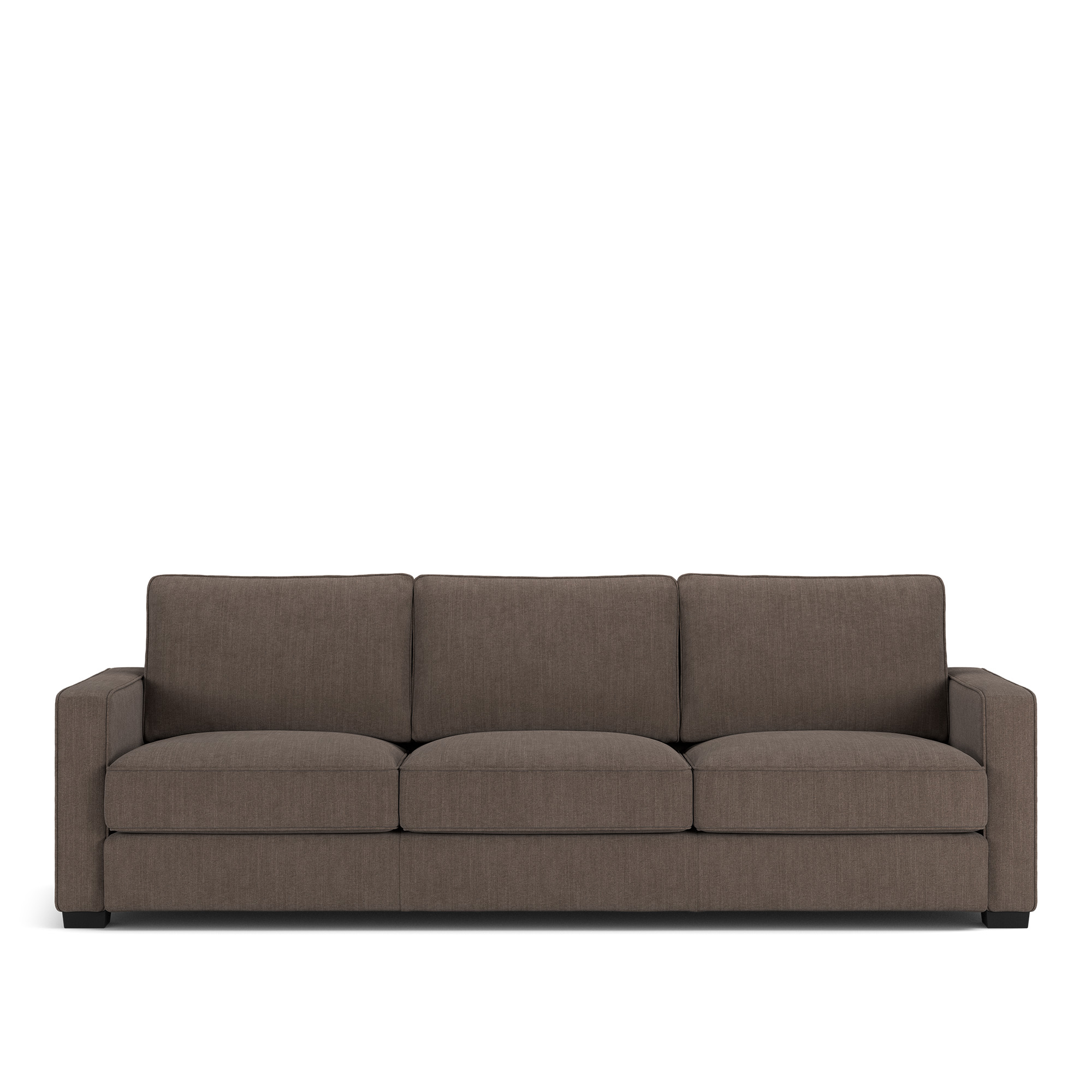 NOGA - Classic 01 Sofa Shadow Dark Brown - Soffor - Brun - Bomull/Lin