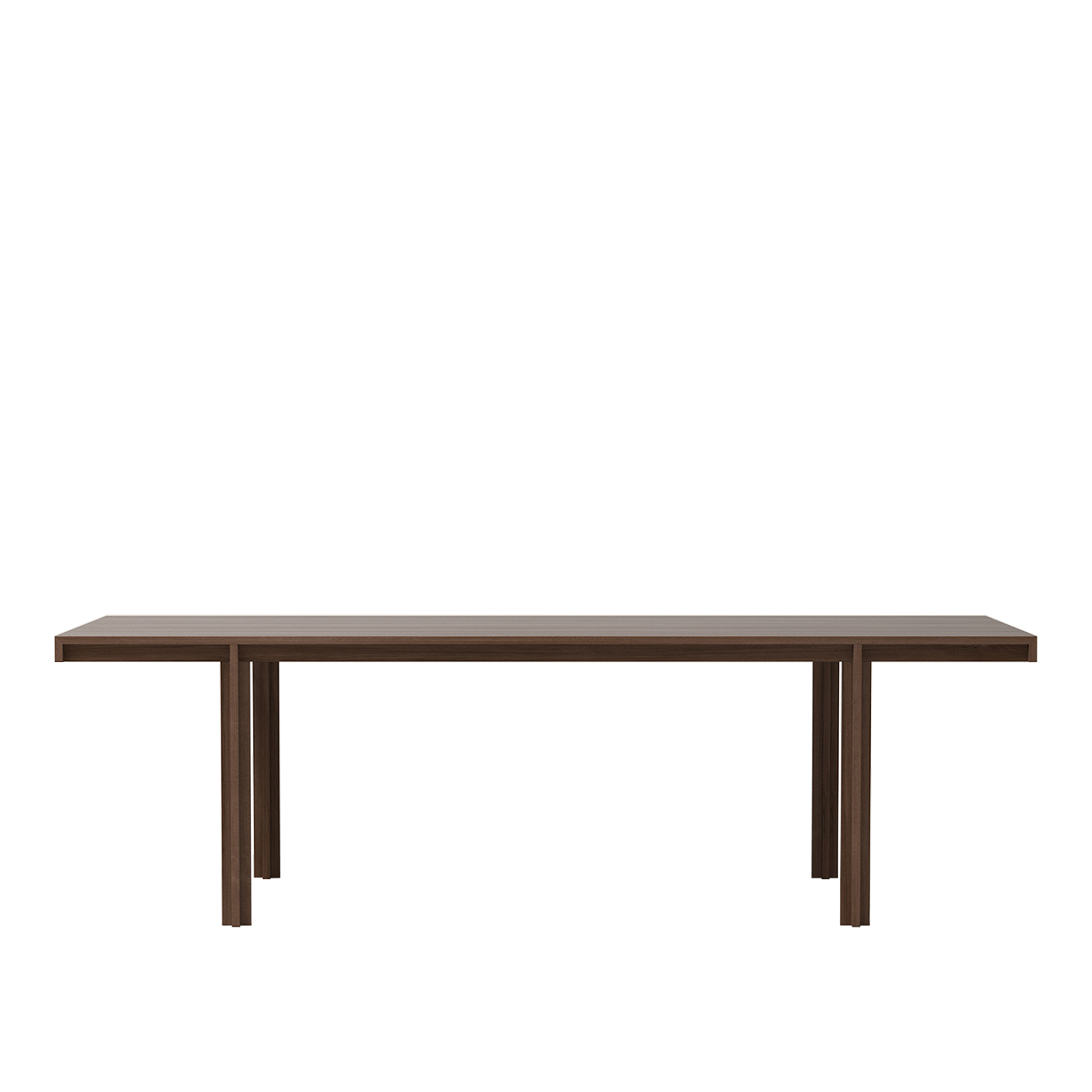 Karakter - Principal Dining Table 100 x 240 cm, Solid Walnut - Matbord - Bodil Kjær - Träfärgad - Trä