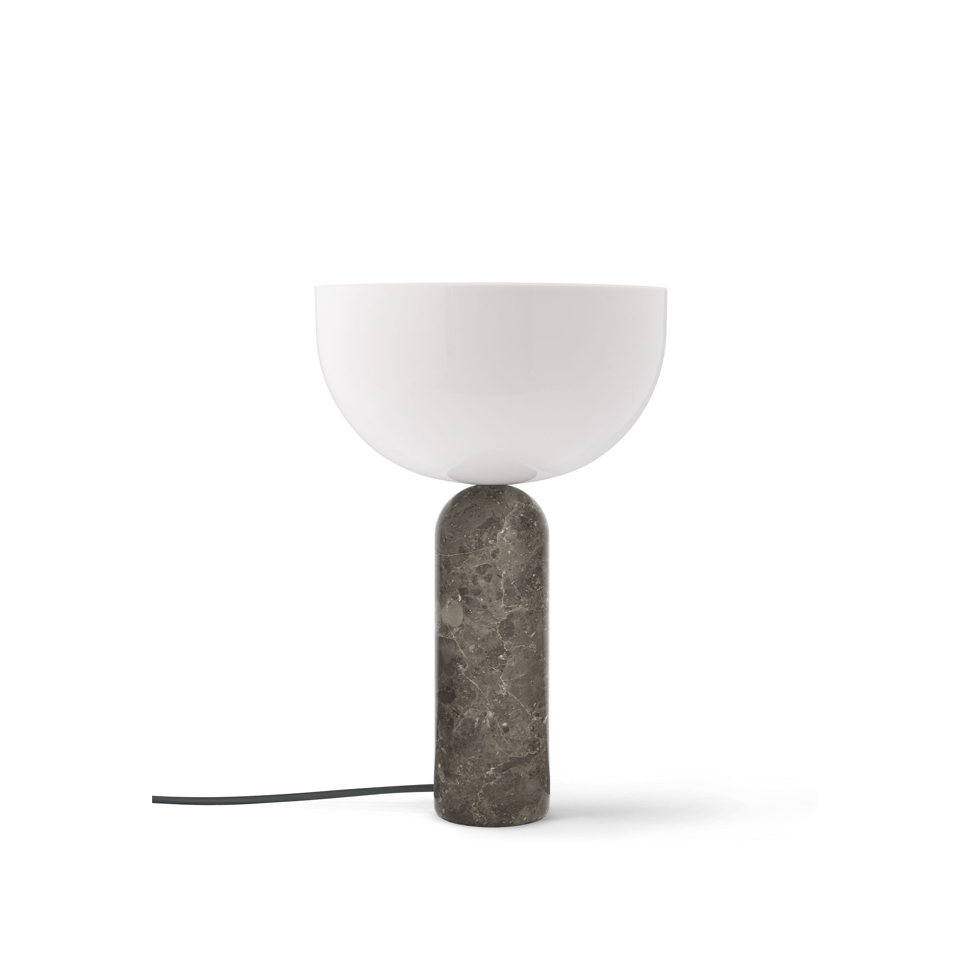 New Works - Kizu Table Lamp Large Grey - Bordslampor - Lars Tornøe - Grå