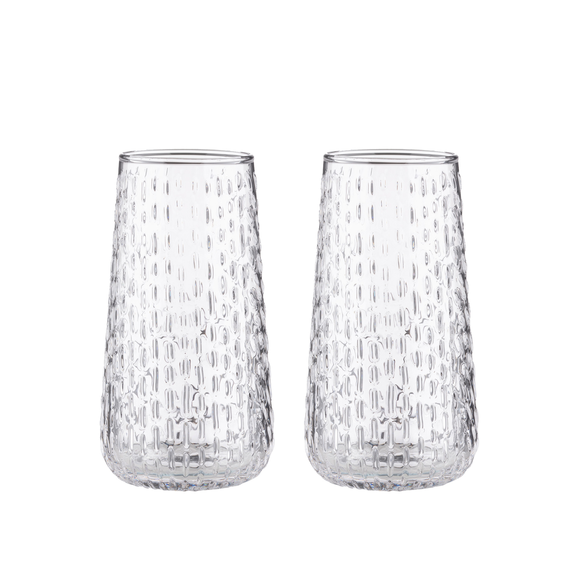 Marimekko - SYKSY FLUTE GLASS 2 PCS - Dricksglas - Matti Klenell | Servering - Glas - Dricksglas | Möbelexperten
