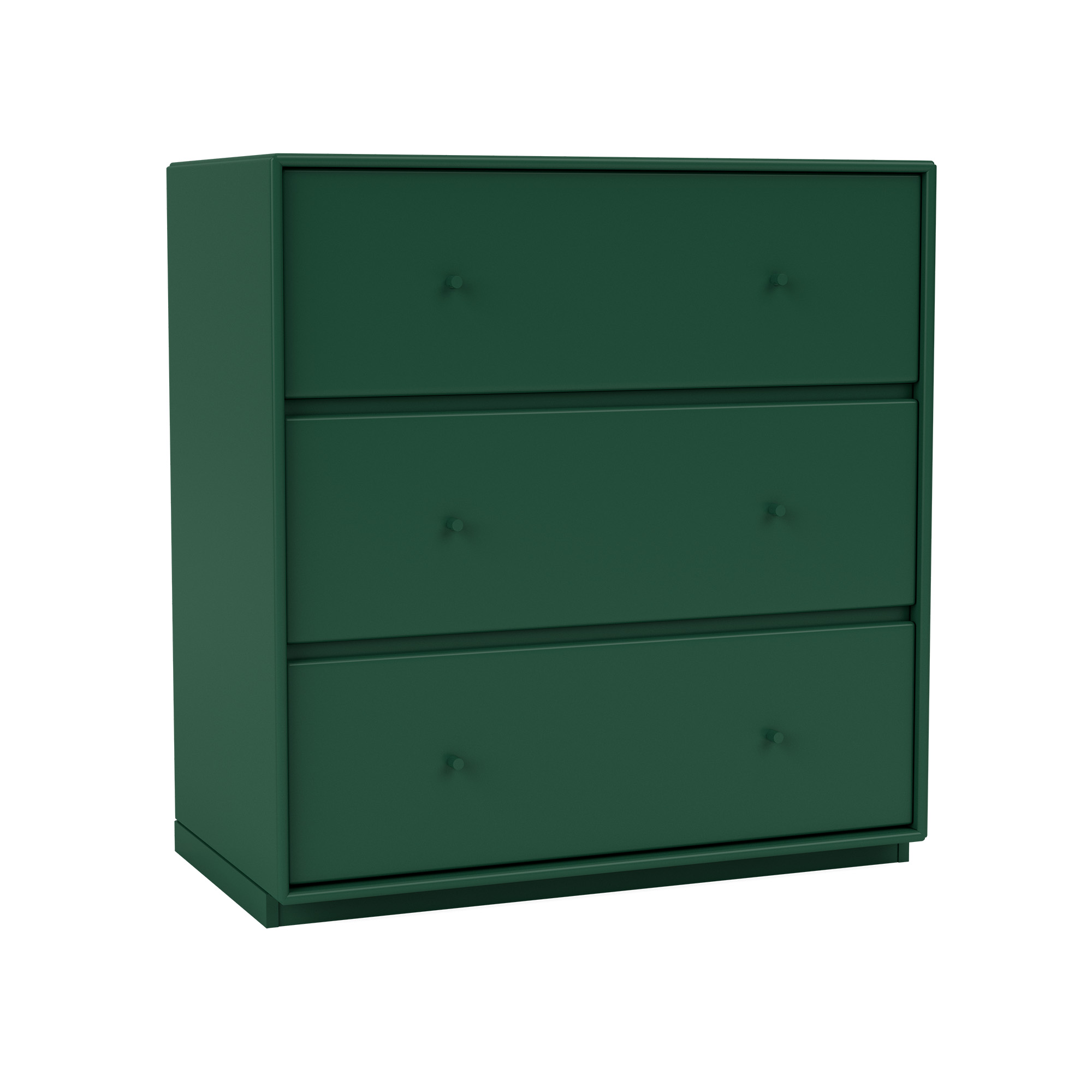 Montana - Carry Dresser 136-Pine 06 Plinth 3 cm - Byråer - Peter J. Lassen - Grön - Trä | Möbler - Förvaring Och Hyllor - Byråer | Möbelexperten