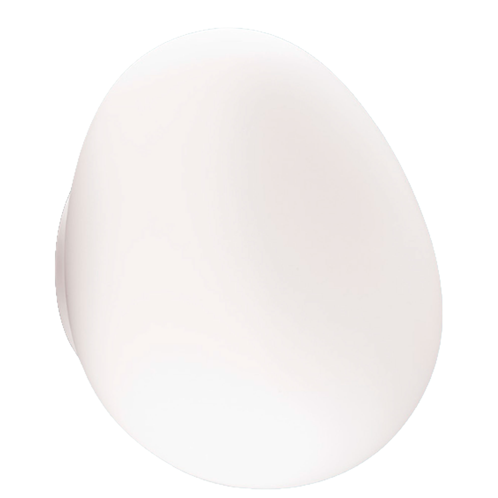 Foscarini - Gregg Piccola Mirror vegg- og taklampe white - Baderomsbelysning - Ludovica & Roberto Palomba - Hvit - Glass