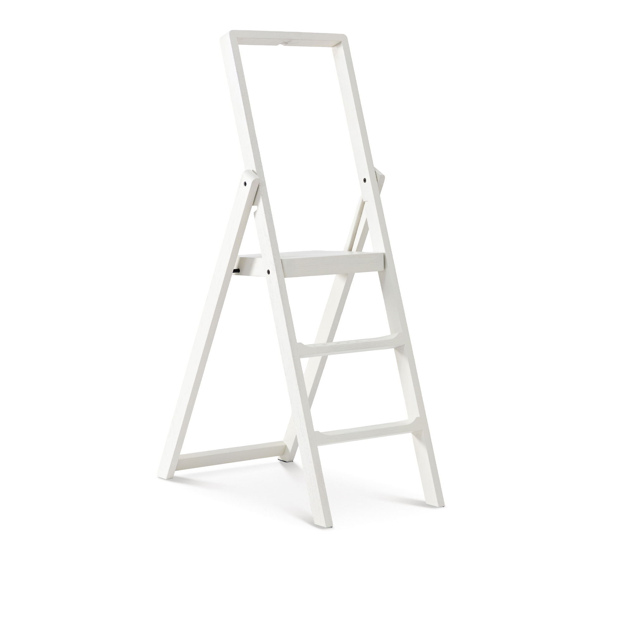 Design House Stockholm - Step Vitlackerad bok - Krakker - Karl Malmvall - Hvit - Tre