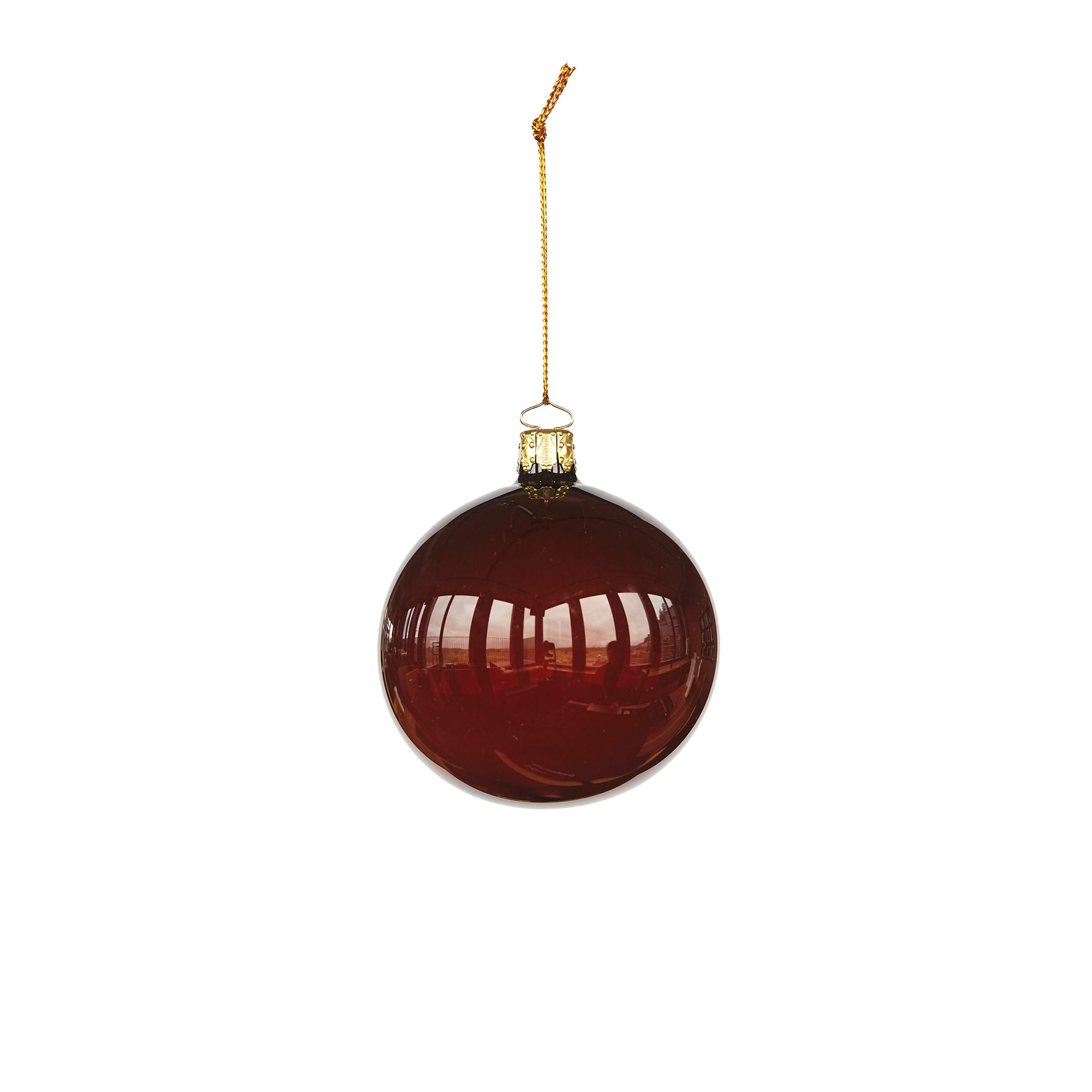 Christborn - Christmas Bauble Chocolate - Transparent | Jul - Julpynt Och Juldekorationer | Möbelexperten