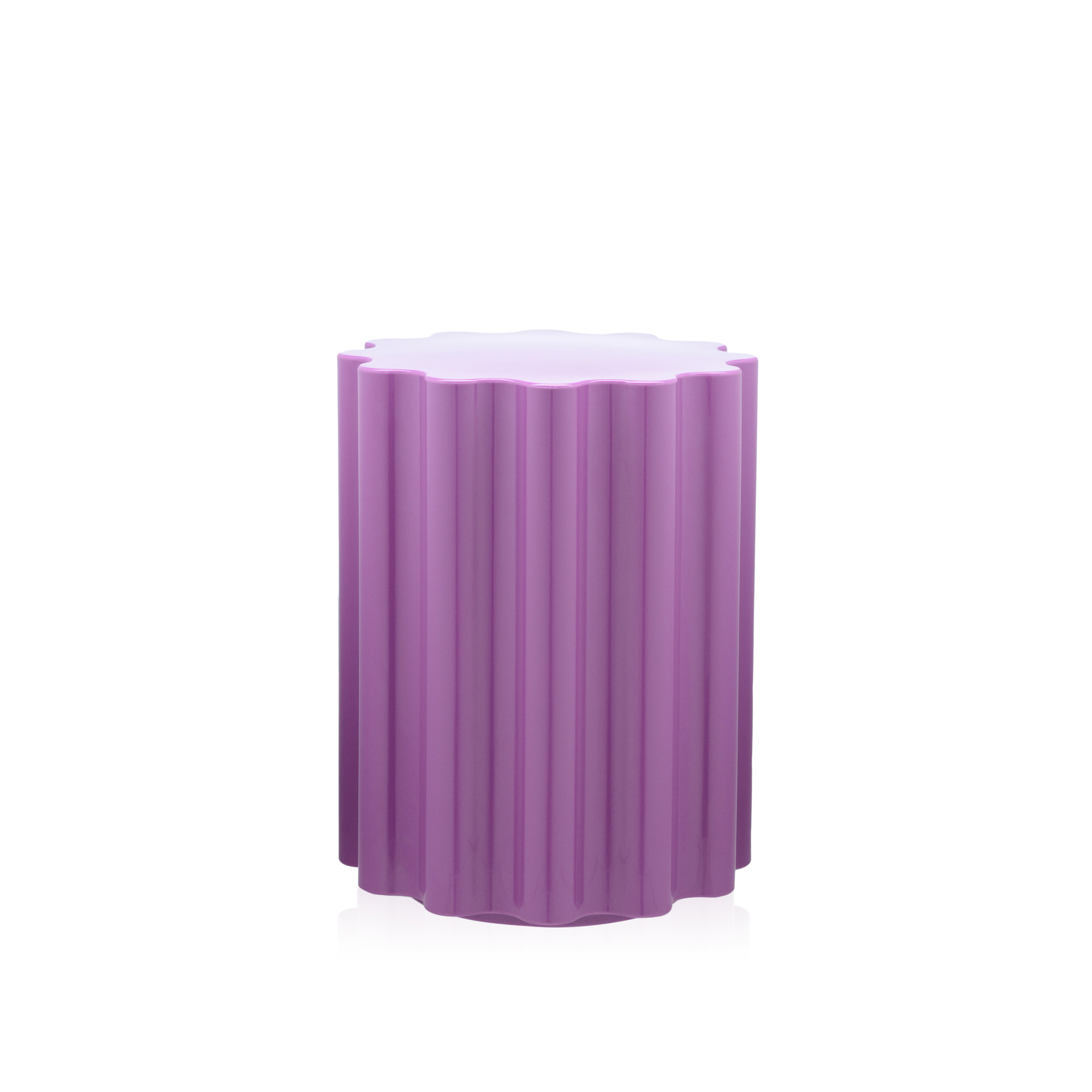 Kartell - Colonna Stool 8853, Violet - Sittpallar - Ettore Sottsass - Lila - Plast