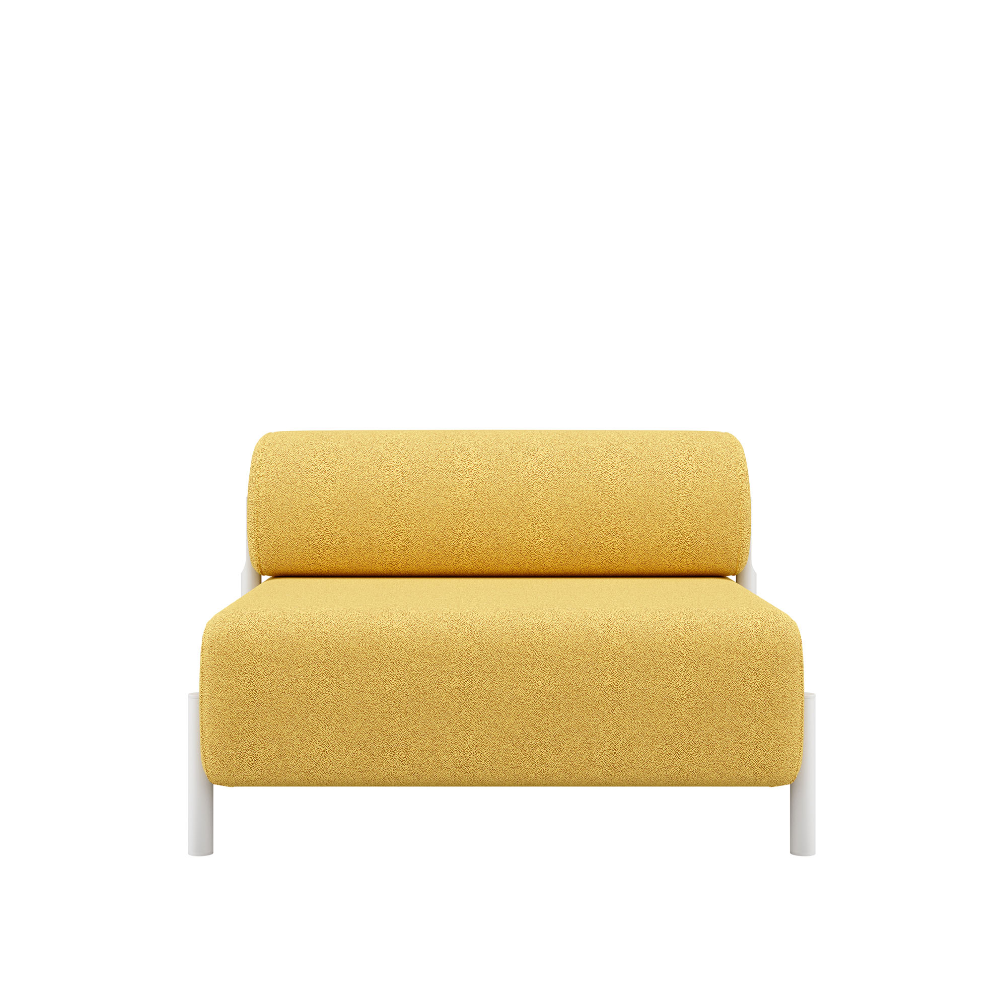 HEM - Palo Single-seater - Sunflower - Fåtöljer - Gul - Metall/Trä/Syntetiskt/Skum/Ull